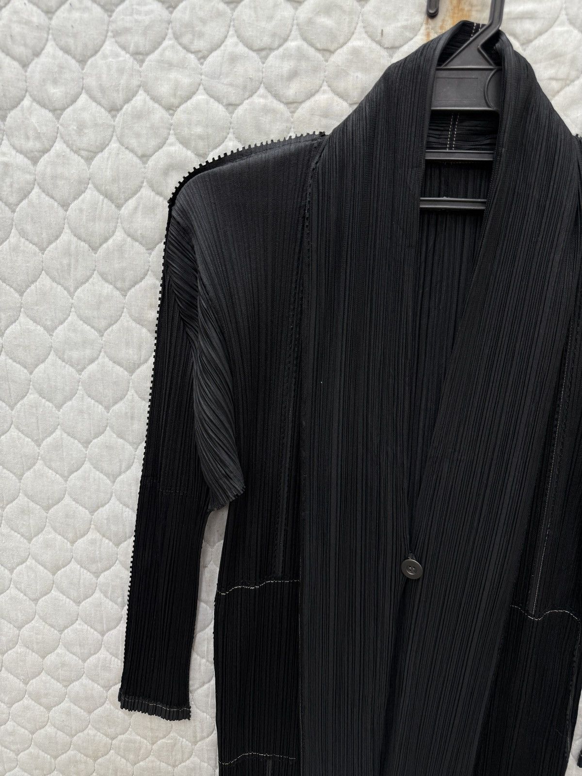 Pleats Please Issey Miyake 🔥🔥🔥ARCHIVE PLEATS PLEASE SHAWL COLAR CARDIGAN Size M / US 6-8 / IT 42-44 - 4 Thumbnail