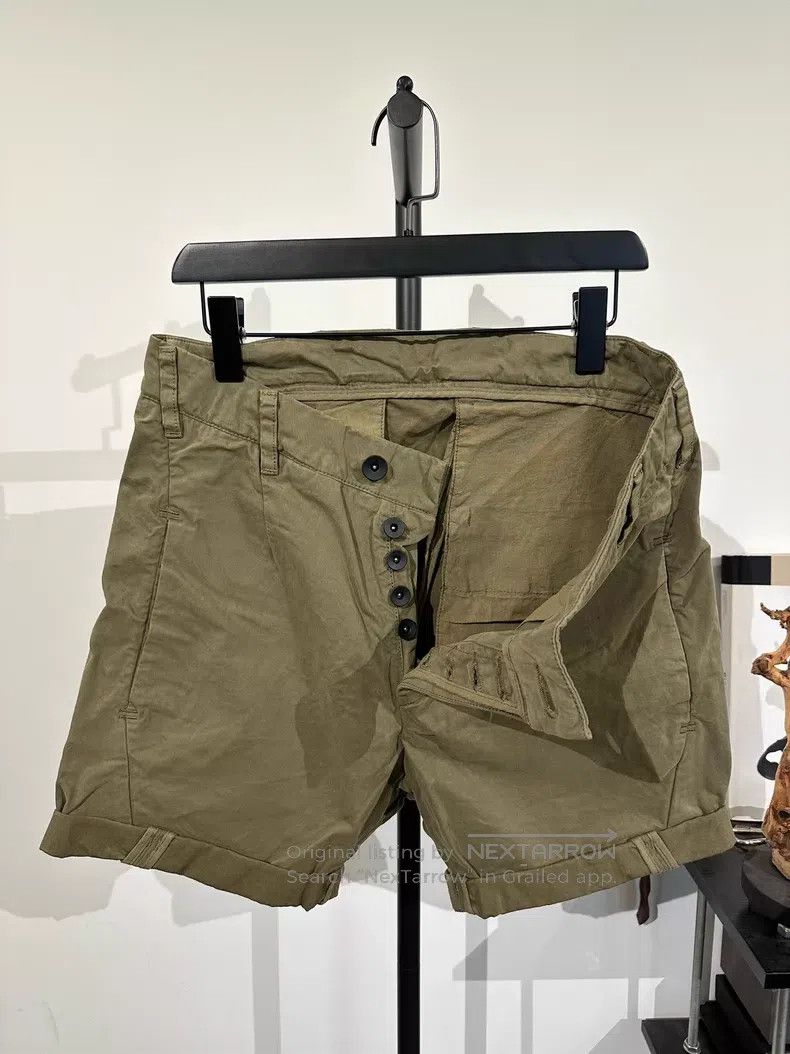 Boris Bidjan Saberi Boris Bidjan Saberi Size L 11by bbs P5 cotton twill shorts| Size US 32 / EU 48 - 3 Thumbnail