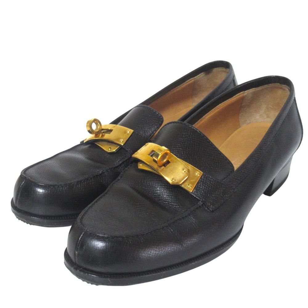 Hermes Hermes Hermes Leather Loafers Leather Shoes DUTY FREE for USA Size ONE SIZE - 1 Thumbnail