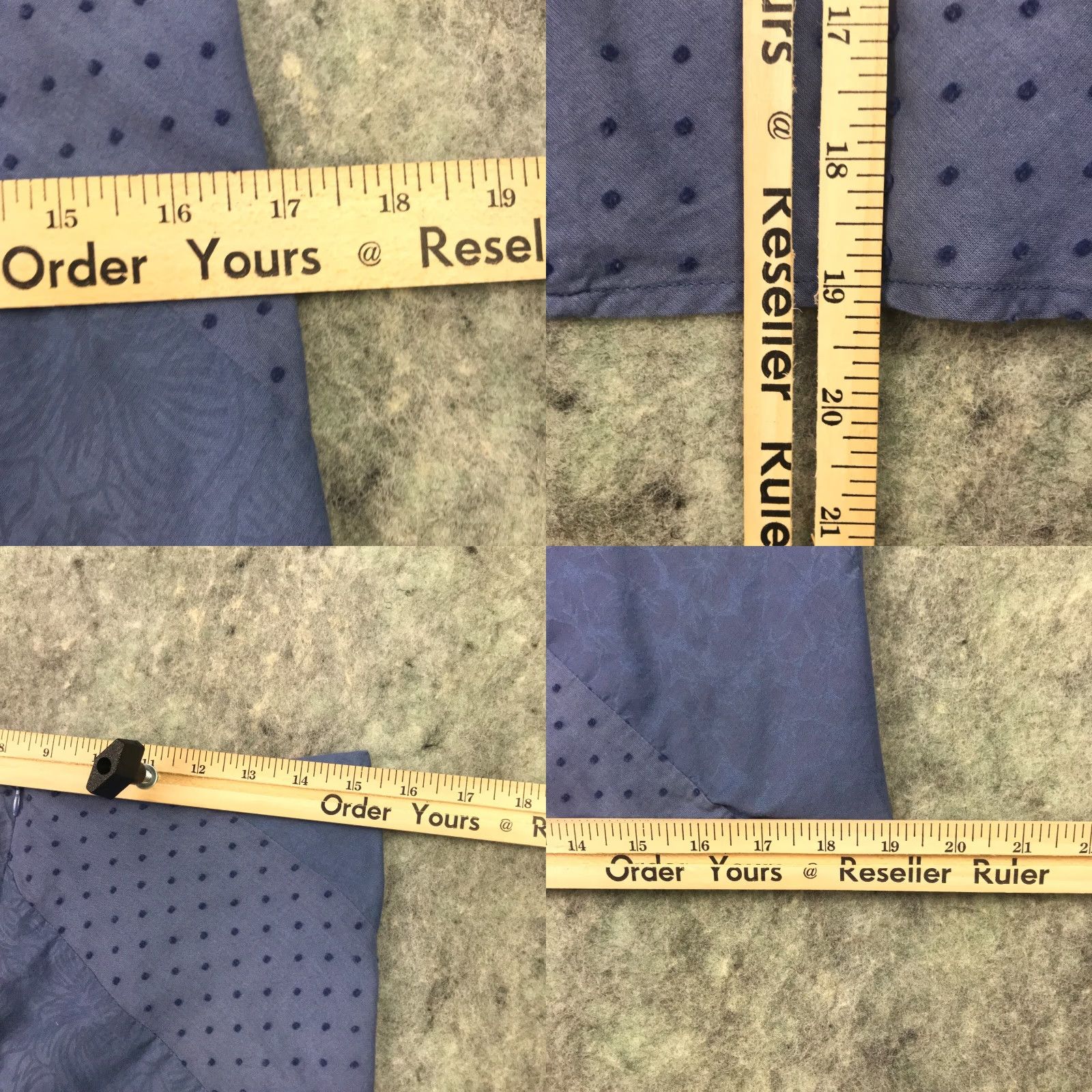 American Eagle Outfitters American Eagle Womens Skirt Pencil Knee Length Blue Floral Polka Dot Drawstring Waist Size 2 Size 26" / US 2 / IT 38 - 8 Thumbnail