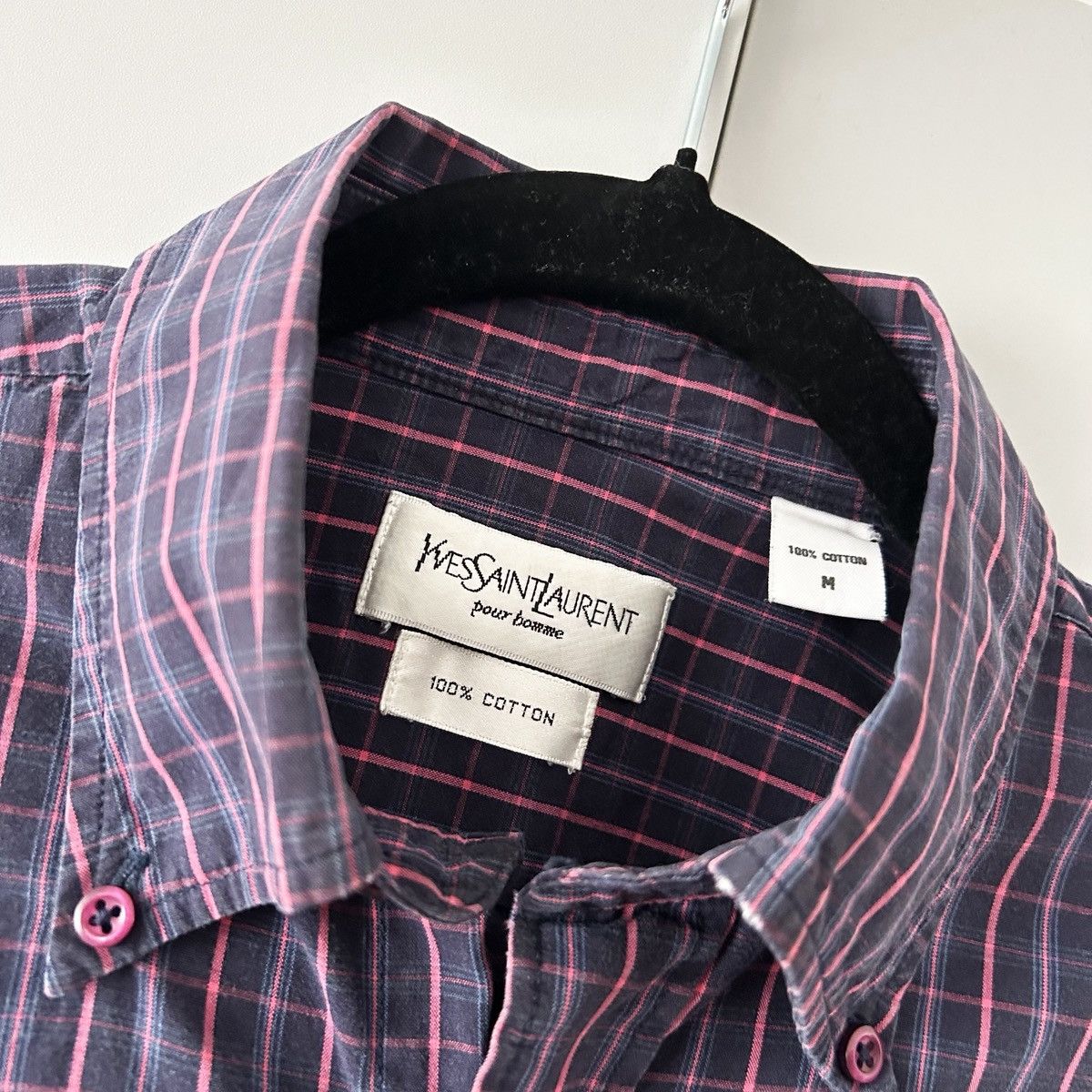 Yves Saint Laurent Yves Saint Laurent vintage shirt Size US M / EU 48-50 / 2 - 3 Thumbnail