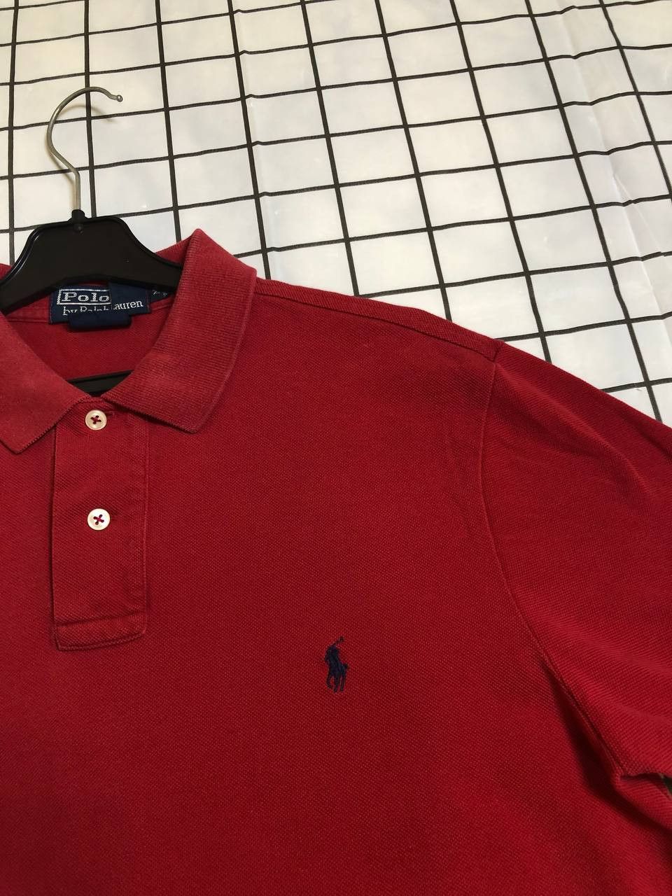 Polo Ralph Lauren Polo By Ralph Lauren Polo Shirt Short Sleeve Size M Red Size US M / EU 48-50 / 2 - 2 Thumbnail