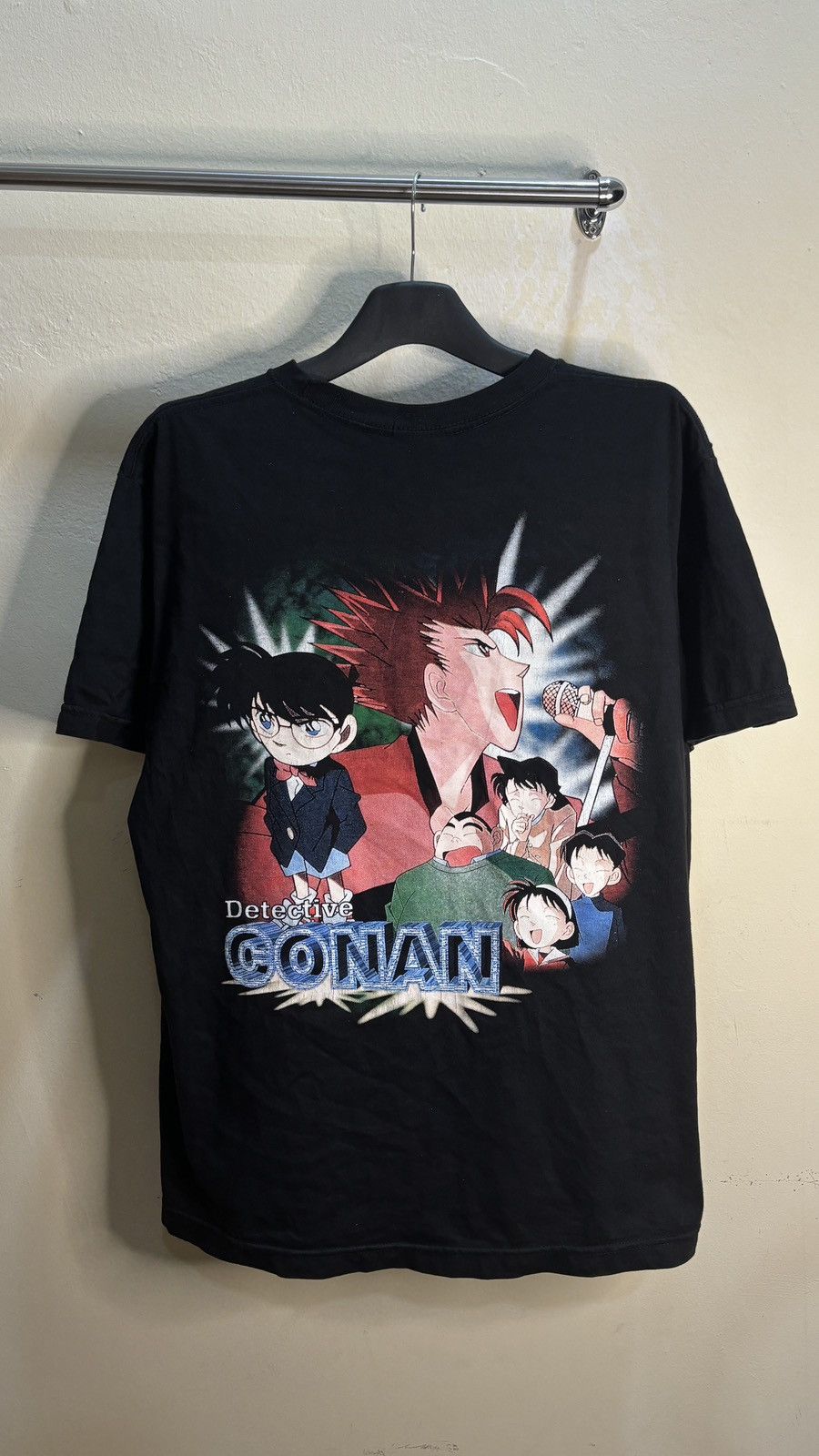 Anime × Japanese Brand × Vintage Vintage Bootleg Detective Conan RARE 🔥 Size US L / EU 52-54 / 3 - 1 Thumbnail