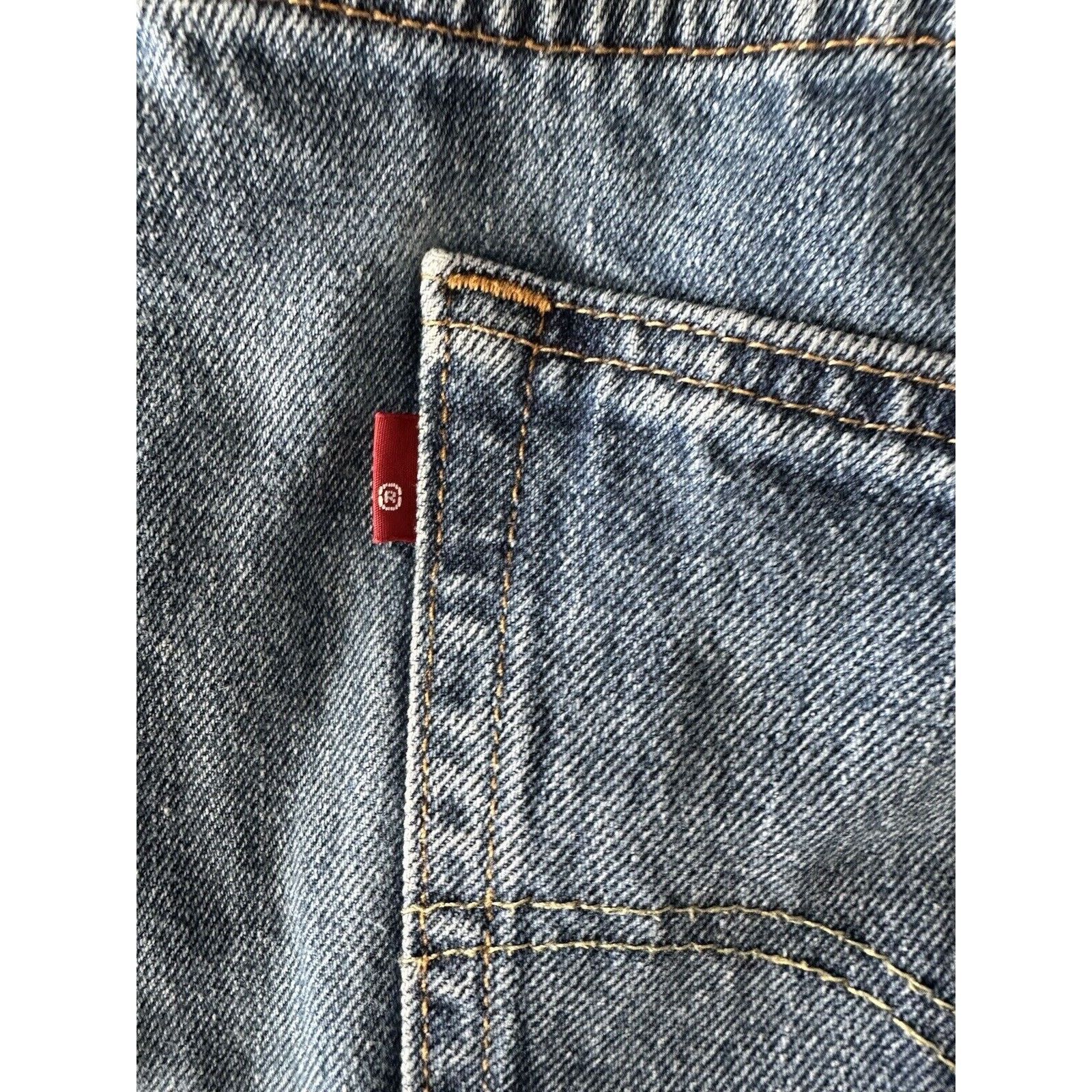 Levi's LEVIS 550 relaxed, 46x26 Medium Blue Wash,Cotton 2018 *CLEAN Size US 44 / EU 60 - 3 Thumbnail
