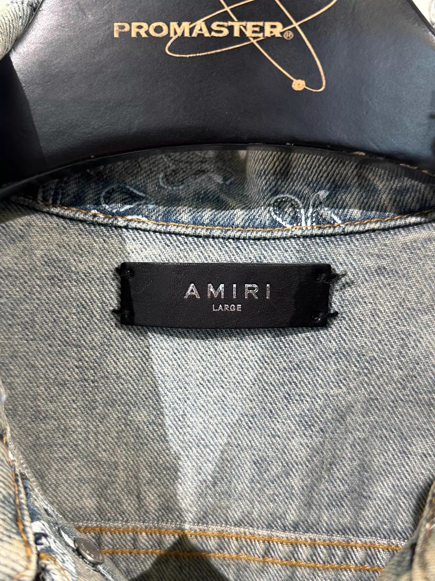 Amiri Amiri Floral Washed Distressed Denim Jkt 50 Size US M / EU 48-50 / 2 - 8 Thumbnail