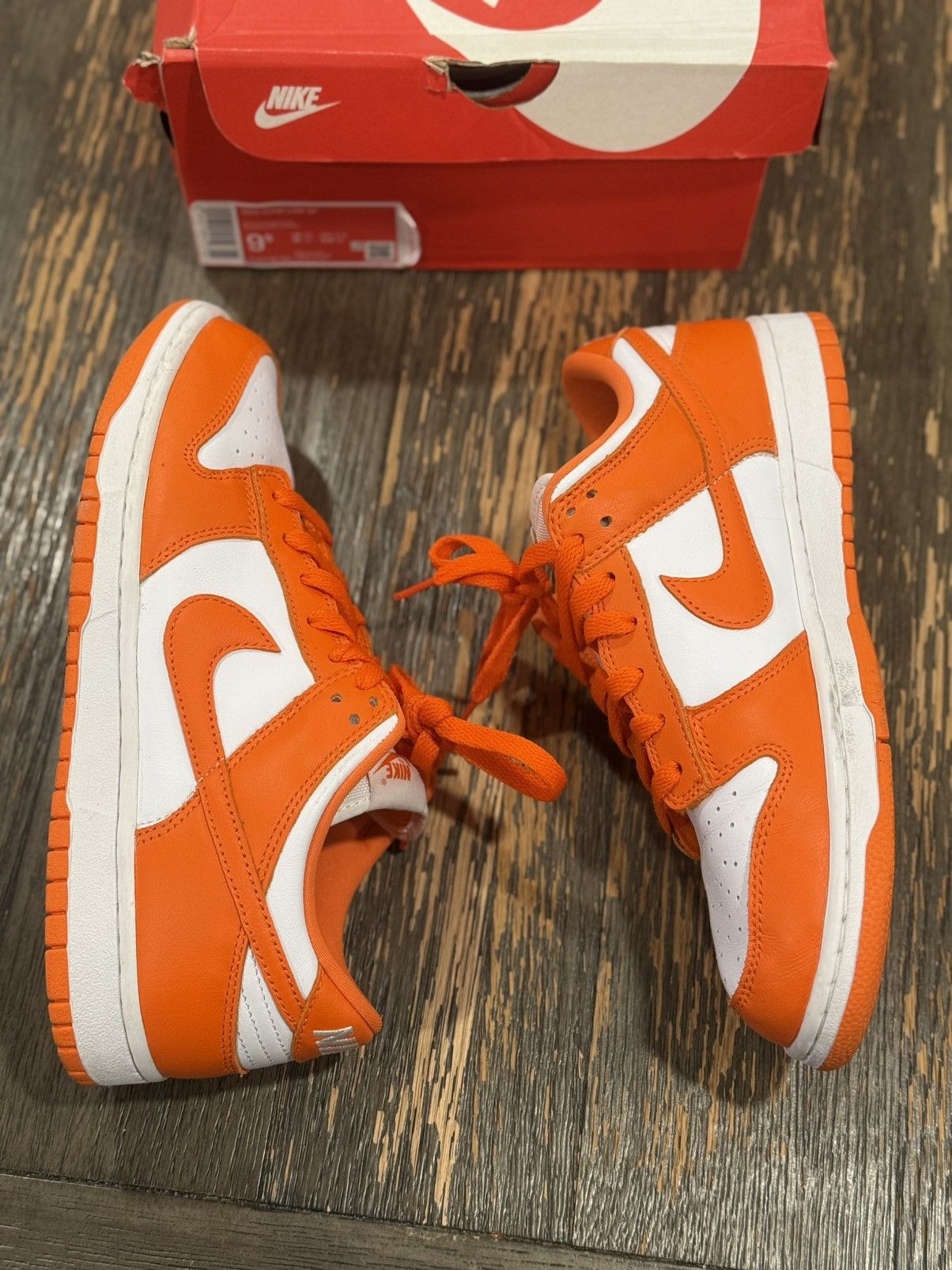 Nike Nike Dunk Low Syracuse Orange Size US 9.5 / EU 42-43 - 1 Thumbnail