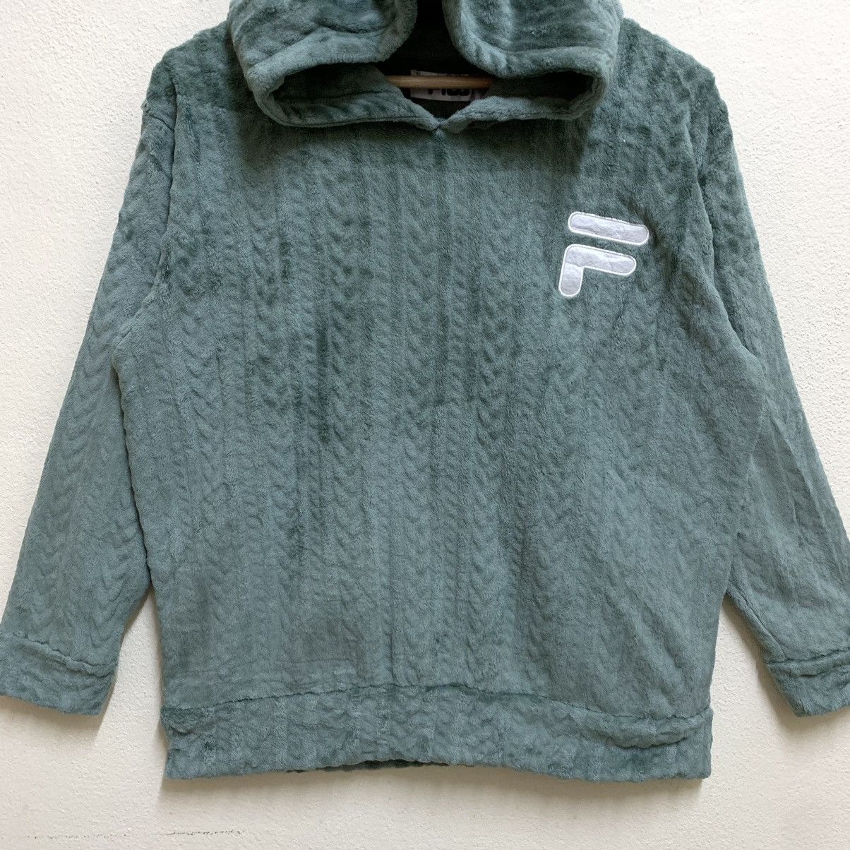 Fila × Vintage Vintage FILA Fleece Hoodie Sweater Size US M / EU 48-50 / 2 - 5 Thumbnail
