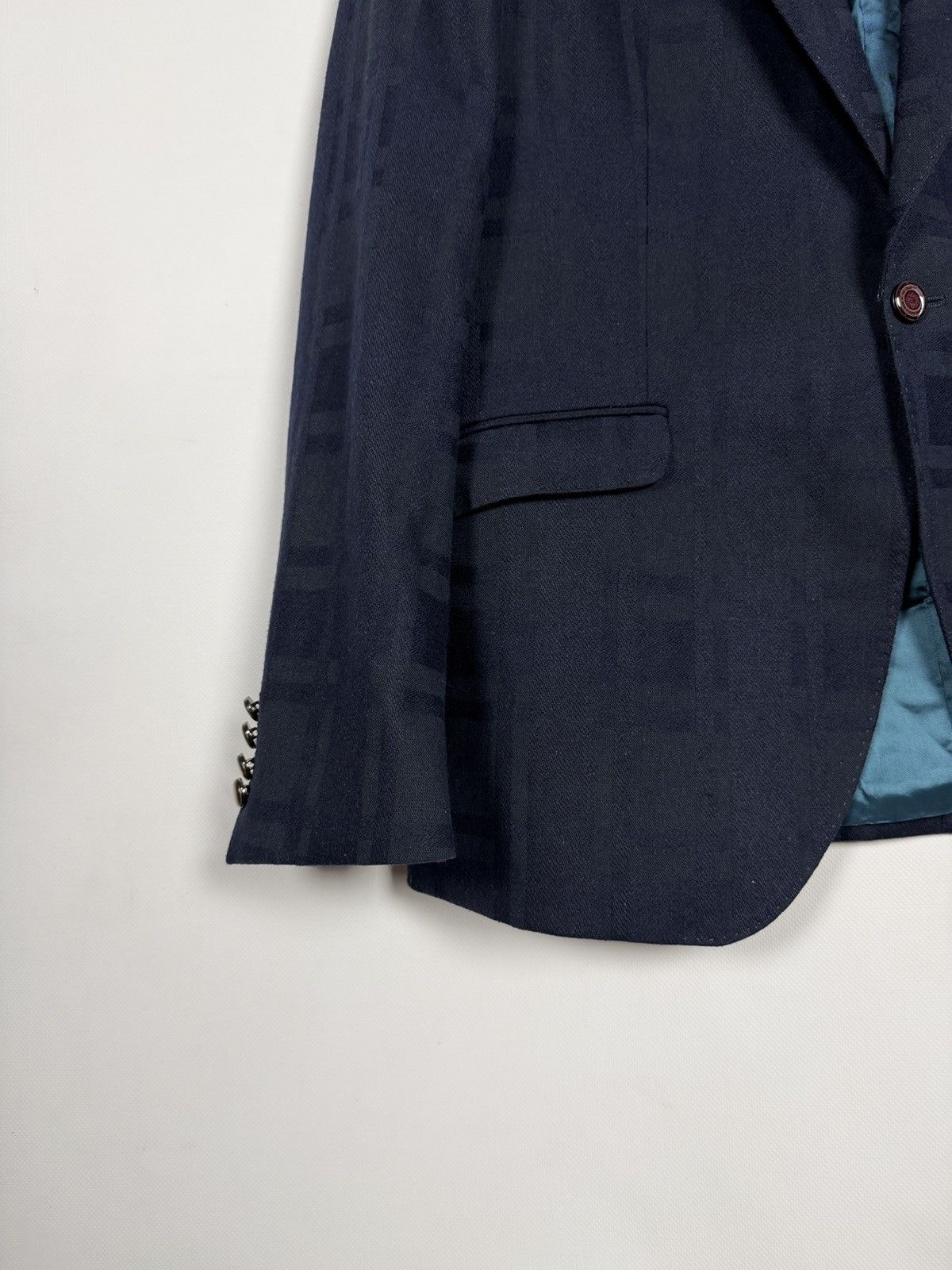 Savile Row Savile Row Wool Single Button Blazer Jacket Slim Size 52 Size 42R - 4 Thumbnail