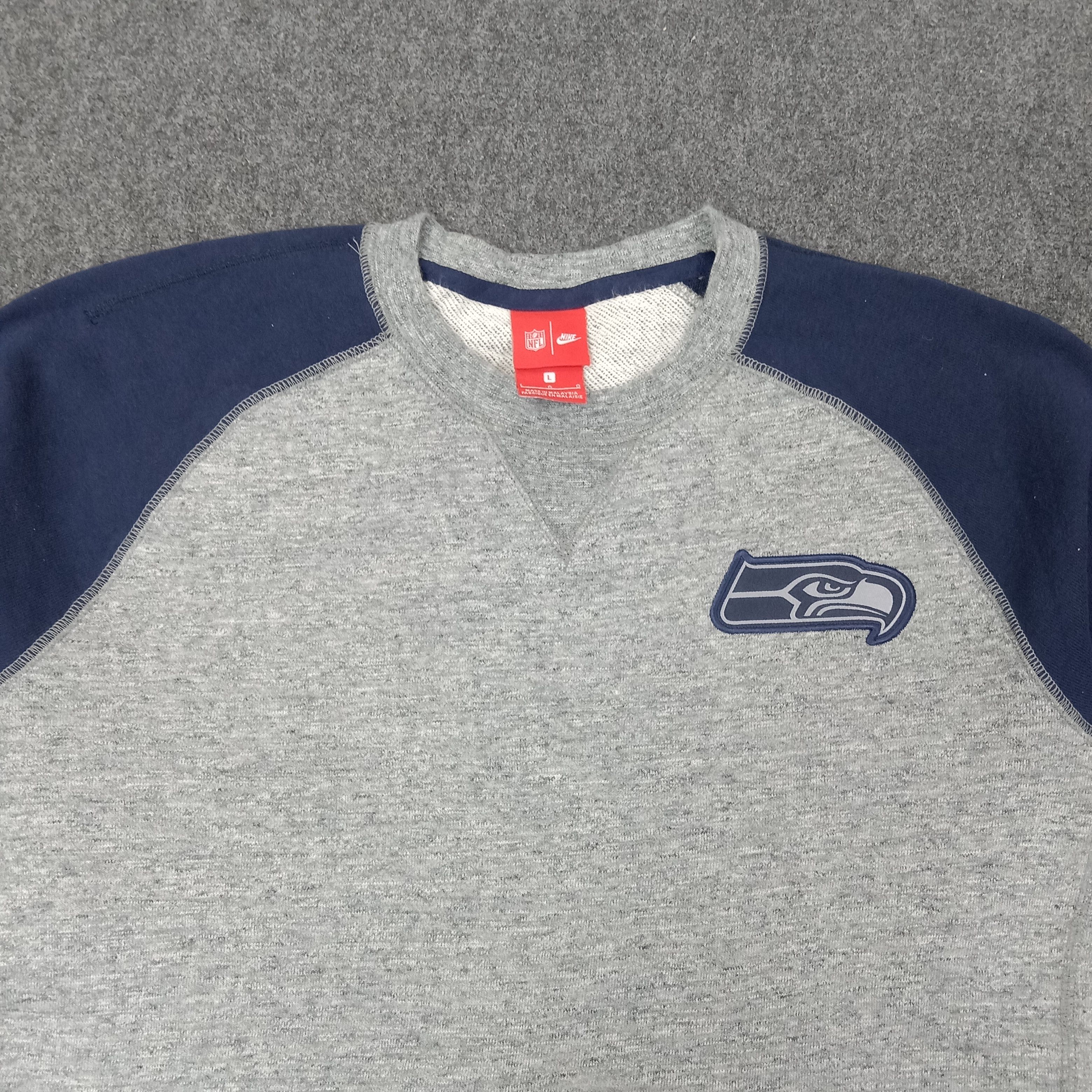 Nike Nike Seattle Seahawks NFL Promo Sweatshirt C226N1 Size US L / EU 52-54 / 3 - 2 Thumbnail