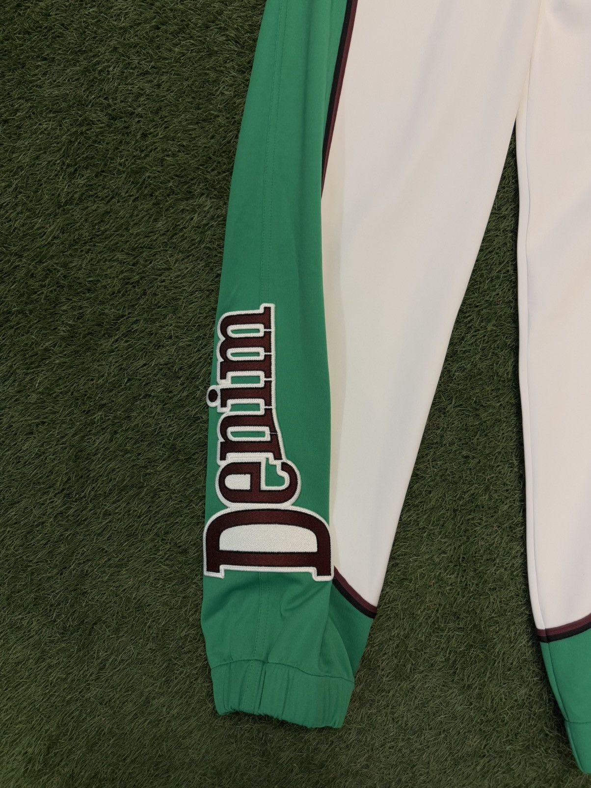 DENIM TEARS Denim Tears Green White Track Pants Size S (NEW) Size US 30 / EU 46 - 4 Thumbnail