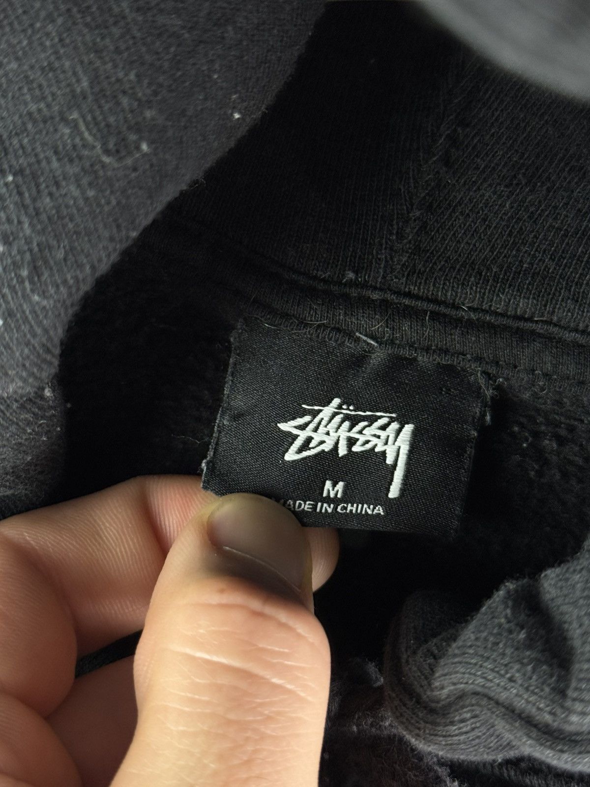 Stussy Vintage Stussy Women’s Hoodie Black Size M / US 6-8 / IT 42-44 - 4 Thumbnail