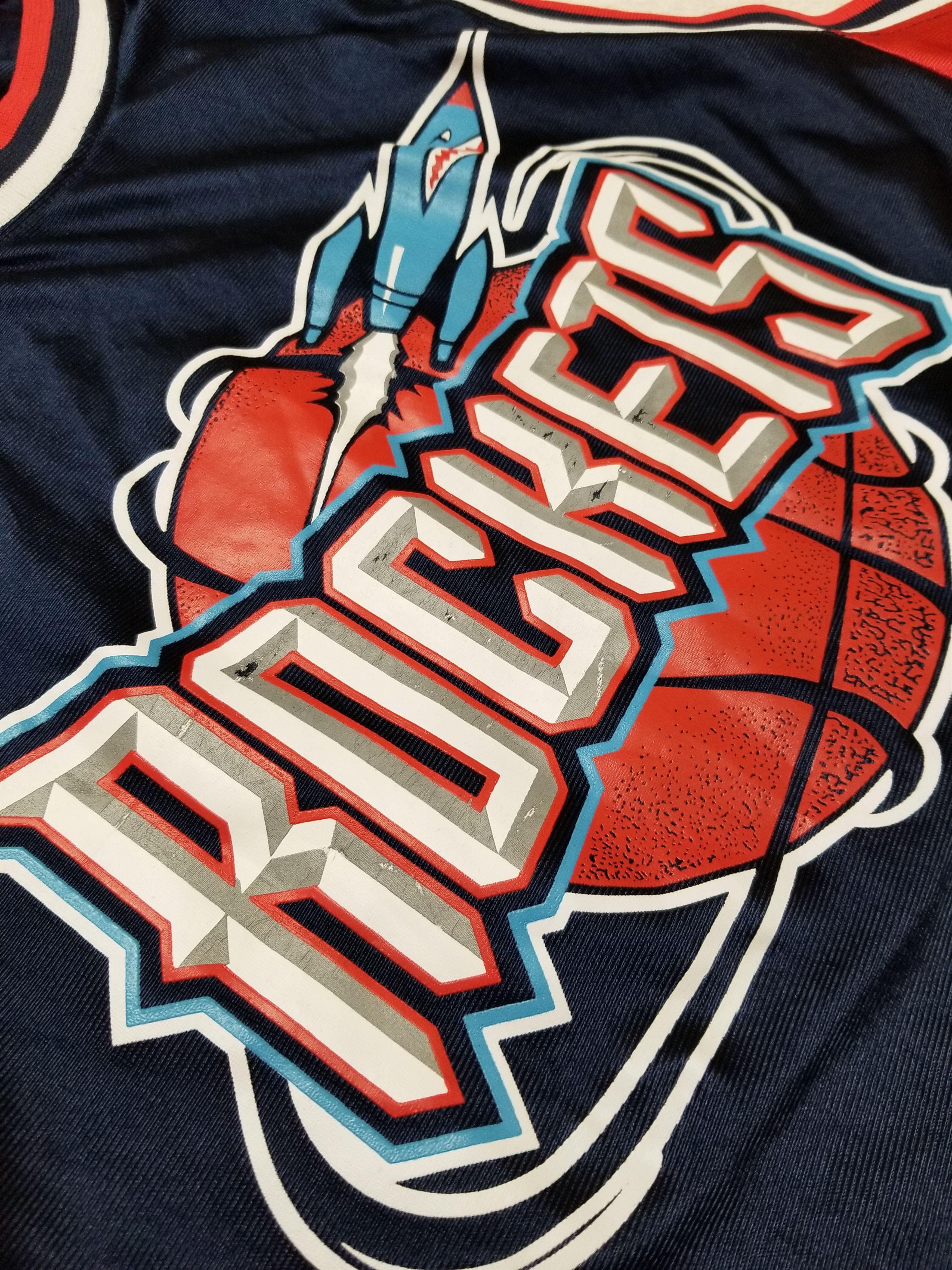 Starter Vintage Starter Houston Rockets #4 Charles Barkley Jersey Size US L / EU 52-54 / 3 - 13 Thumbnail