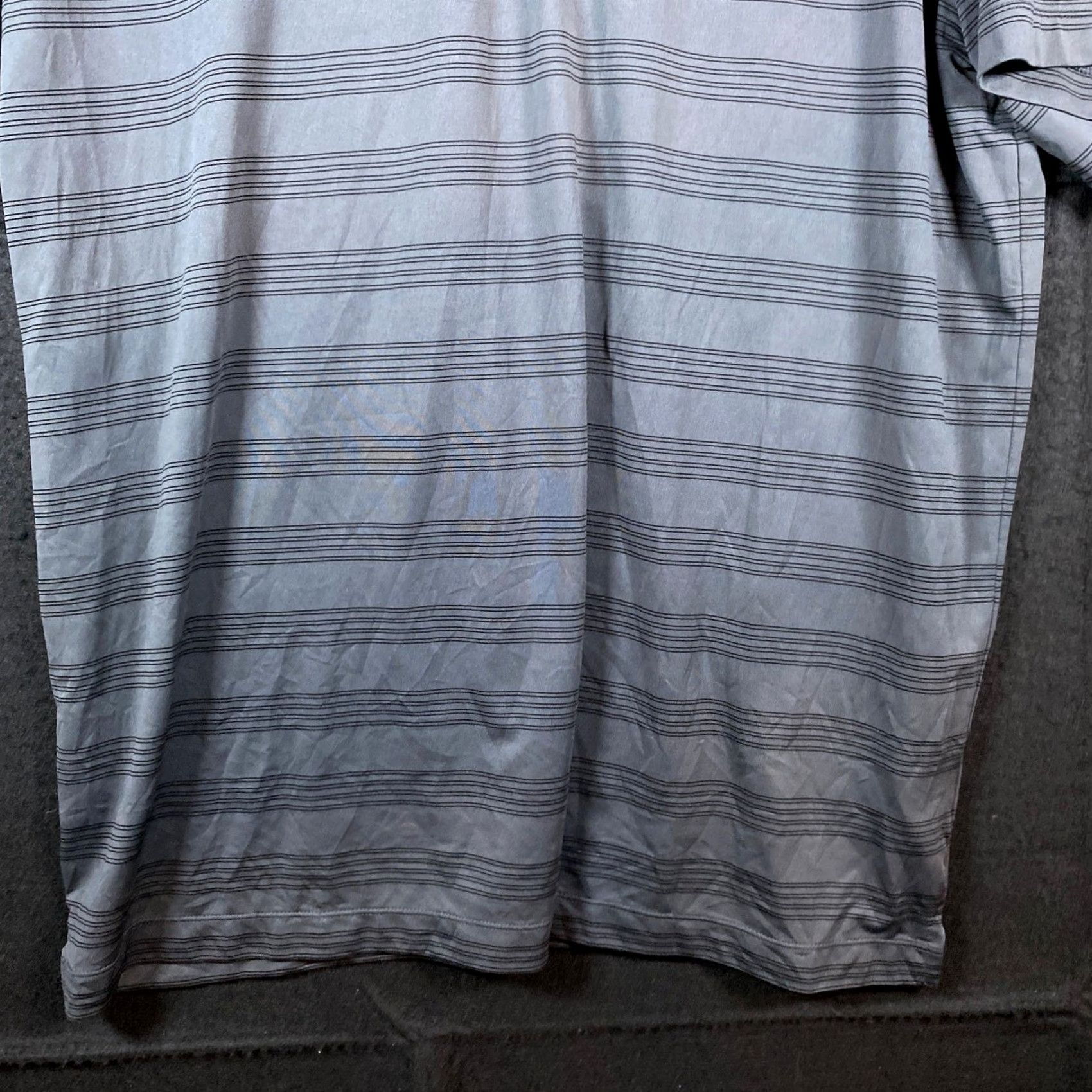 Nike Nike NFL Mens Shirt Gray Striped On Field DriFit Jacksonville Jaguars Polo XXL Size US XXL / EU 58 / 5 - 4 Thumbnail