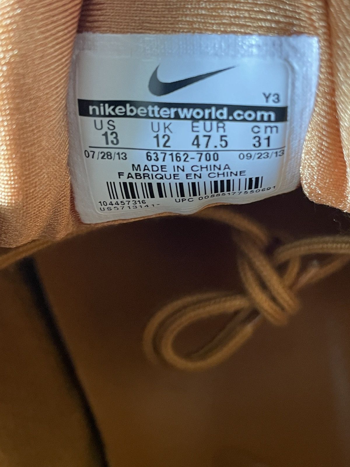 Vintage Air Footscape Woven Desert Mid Chukka QS Size US 13 / EU 46 - 6 Thumbnail