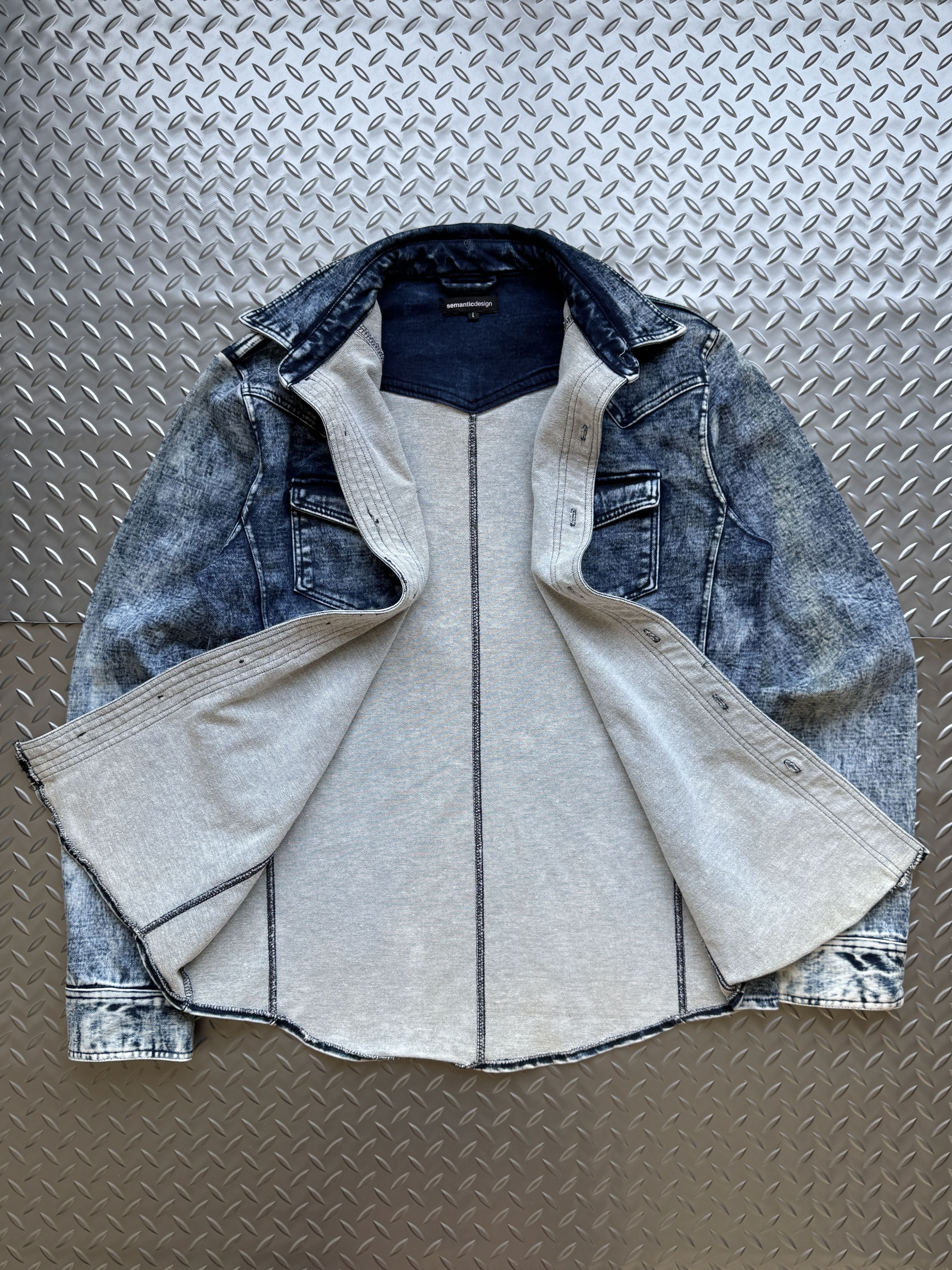 semanticdesign Semantic Design Archive Denim Jacket Size US L / EU 52-54 / 3 - 4 Thumbnail