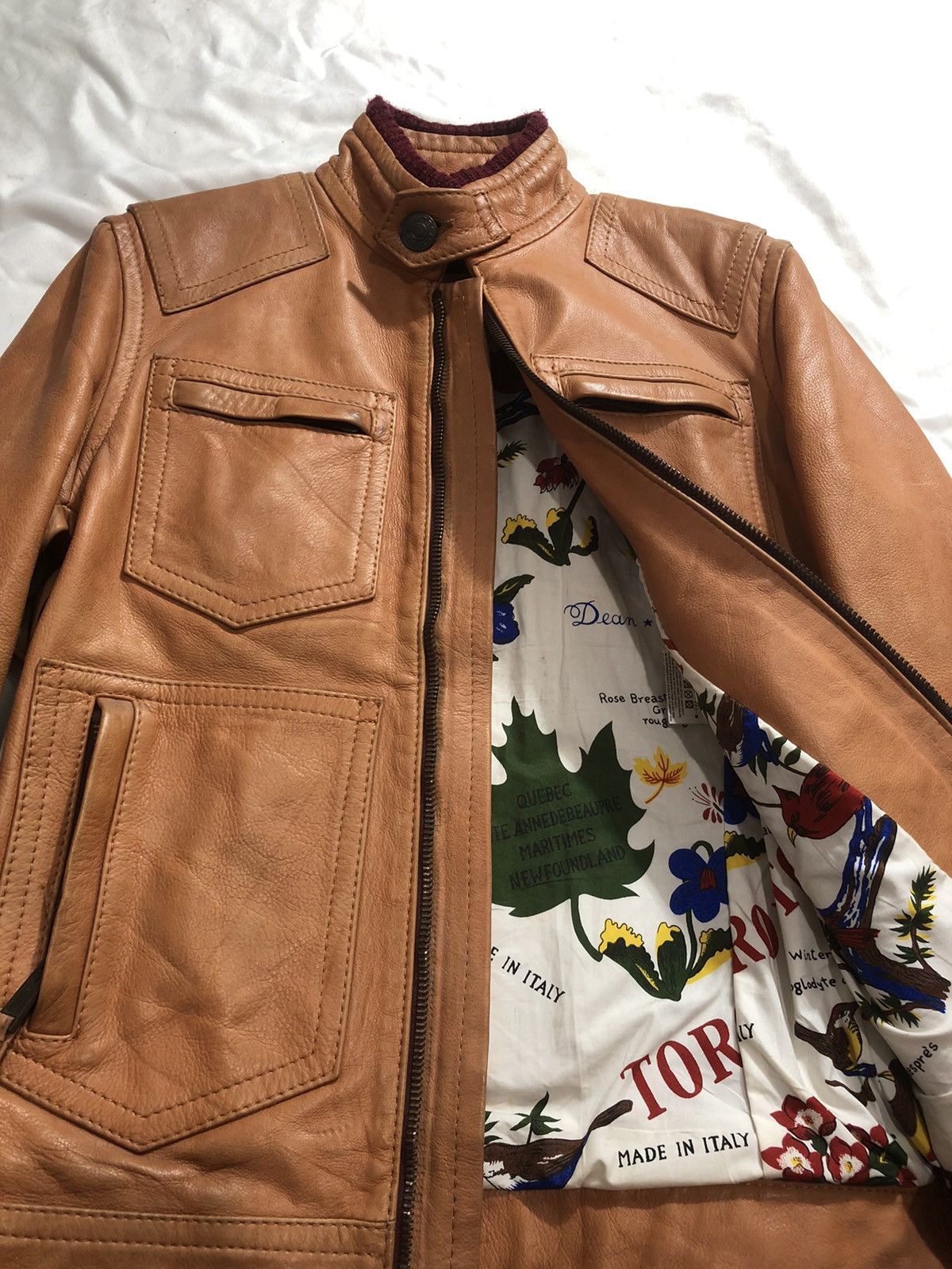Dsquared2 DSQUARED2 Leather Brown Jacket y2k casual Size US M / EU 48-50 / 2 - 8 Thumbnail
