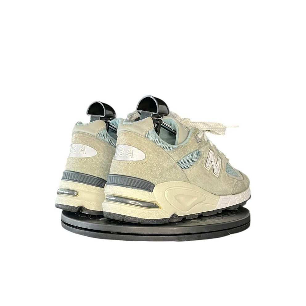 New Balance Mens Kith x New Balance 990v2 USA Storm Blue White Size 6 B9 Size US 6 / EU 39 - 4 Thumbnail