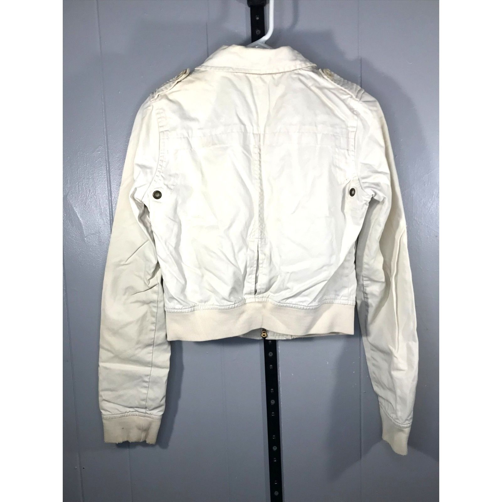 Abercrombie & Fitch Vintage Abercrombie Fitch Crop military army biker moto moto Size M / US 6-8 / IT 42-44 - 2 Thumbnail