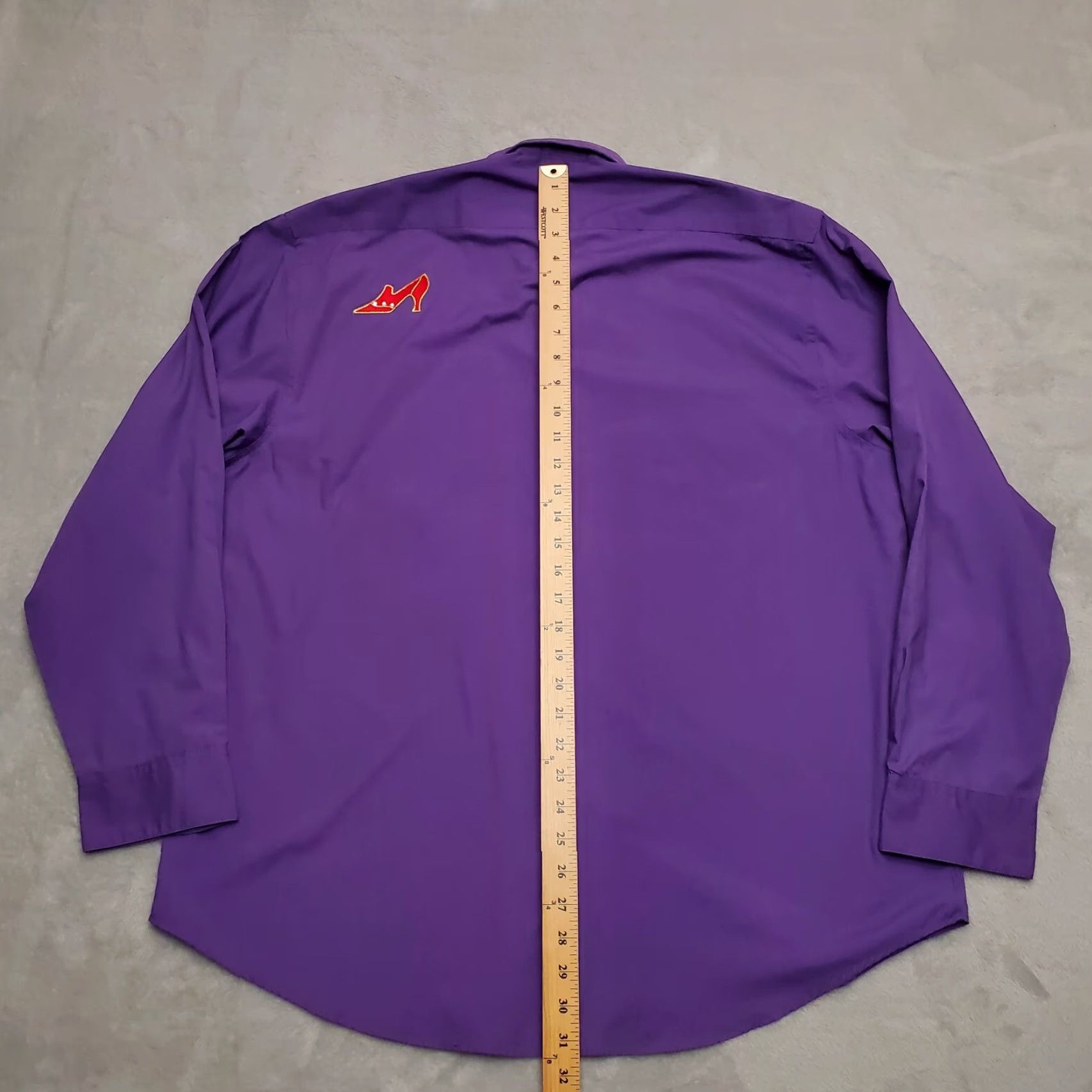 Vintage H&J Shirt Womens XL Purple Casual chic Whimsical Embroidered Button-Up Vintage Size XL / US 12-14 / IT 48-50 - 5 Thumbnail