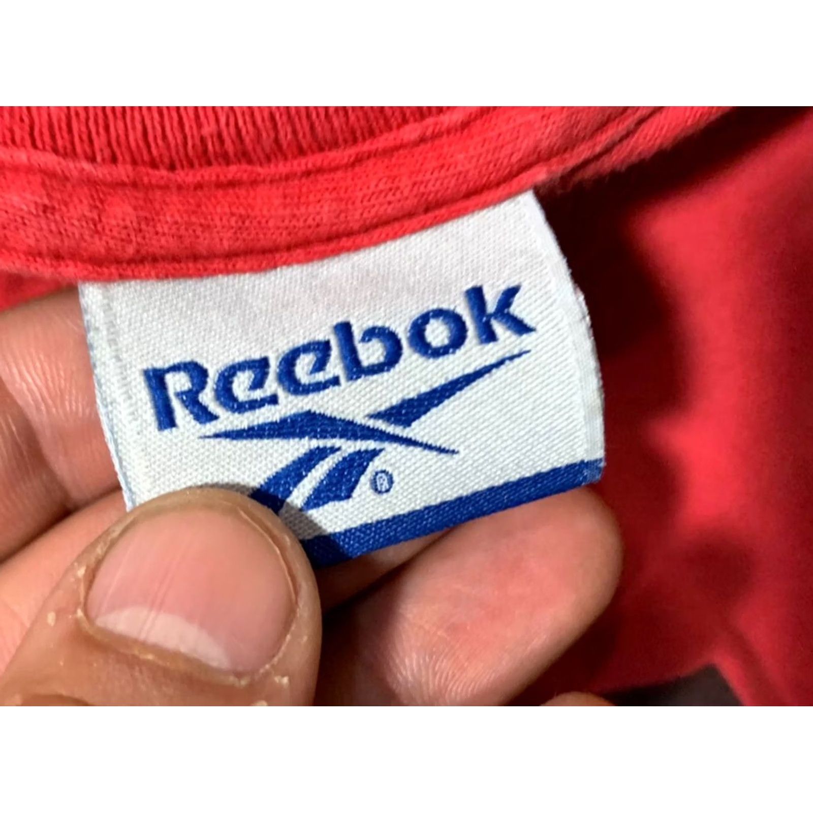 Reebok Reebok Mens Red XL Extra Large T Shirt Size US XL / EU 56 / 4 - 4 Thumbnail