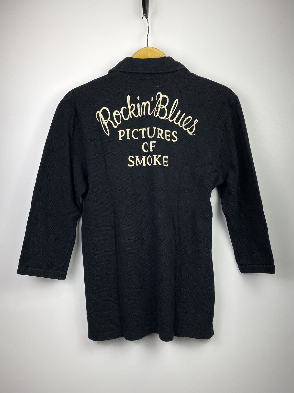 If Six Was Nine × Japanese Brand × Wacko Maria wacko maria reglan polo shirt distress Size US M / EU 48-50 / 2 - 10 Thumbnail