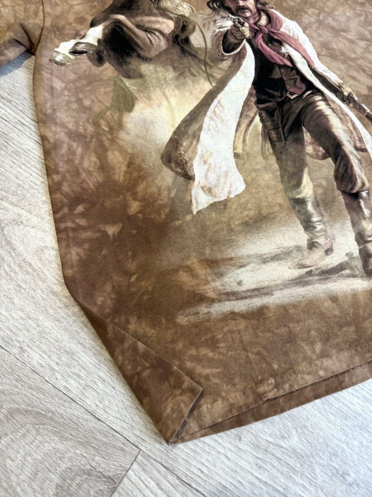 Vintage 🔷Vintage The Mountain Cowboy T-shirt🔷 Size US L / EU 52-54 / 3 - 2 Thumbnail