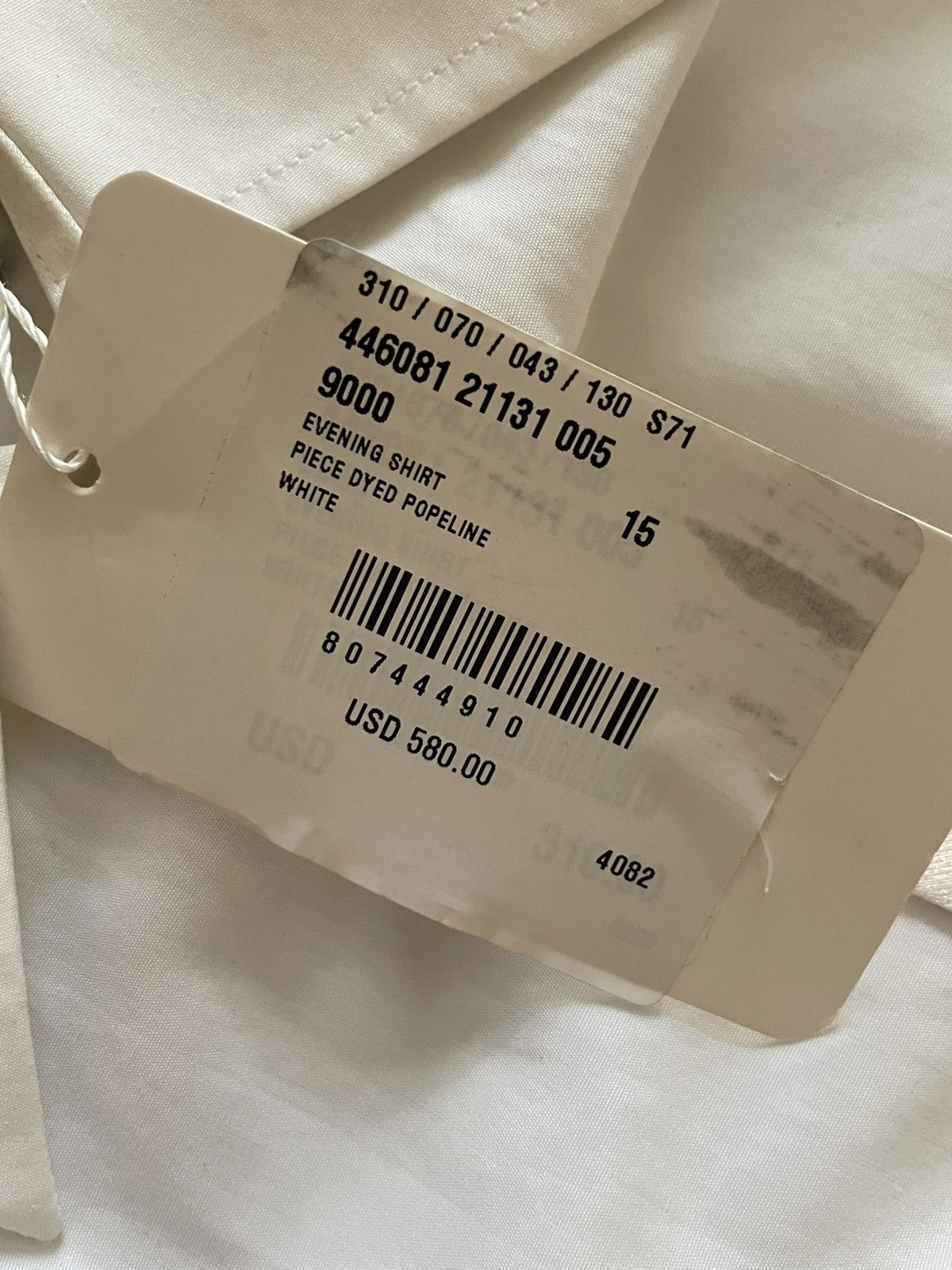 Gucci White Mens Gucci Formal Shirt Size Small / 15 Size US S / EU 44-46 / 1 - 6 Thumbnail