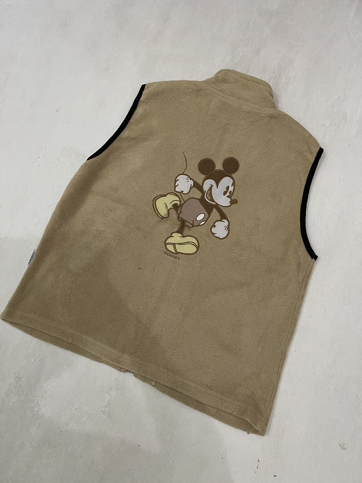 Japanese Brand × Mickey Mouse Mickey Mouse Big Backprint Vests Size L / US 10 / IT 46 - 4 Thumbnail