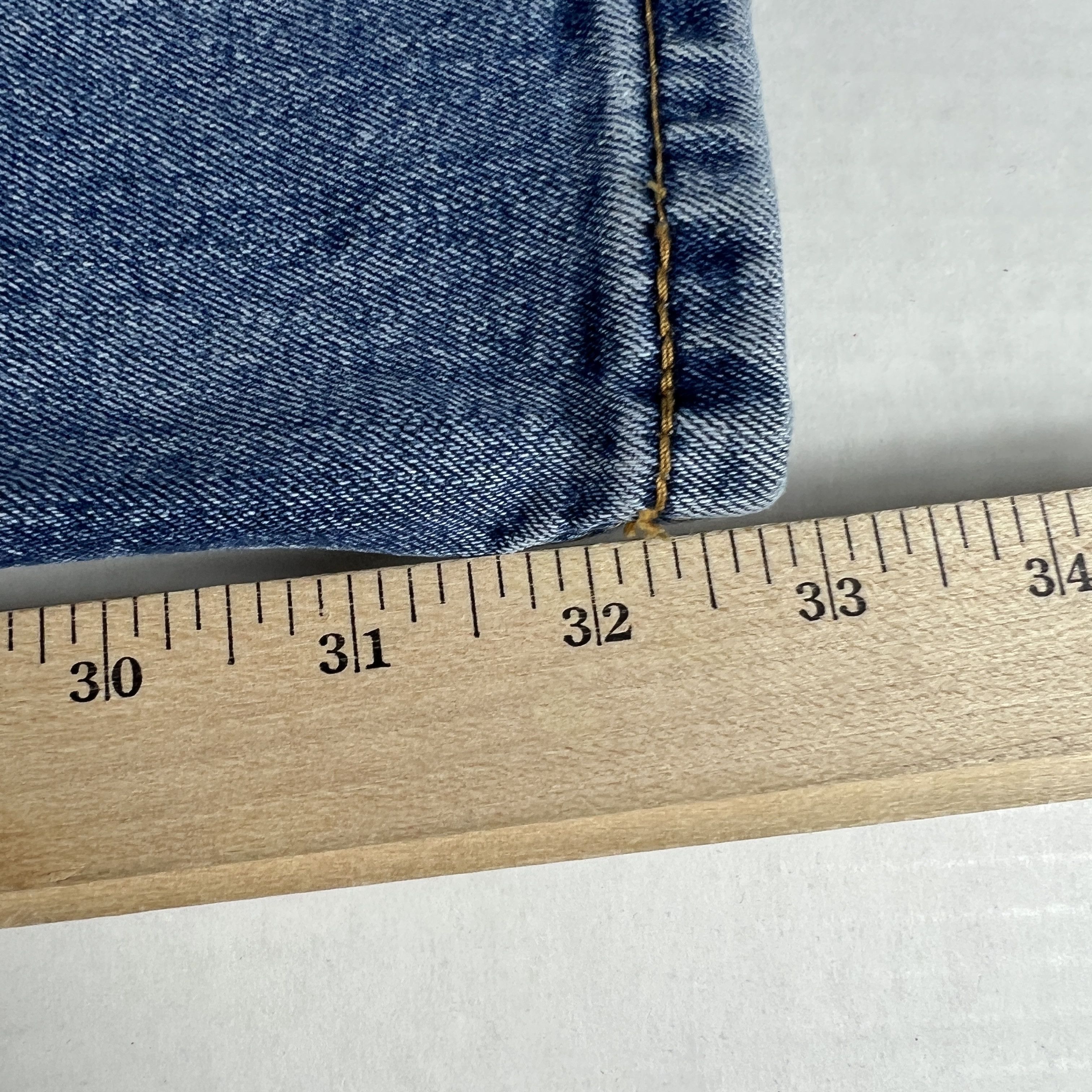 Levi's Levi's Jeans 505 Straight Leg Blue Faded Stretch Denim Size US 34 / EU 50 - 18 Thumbnail