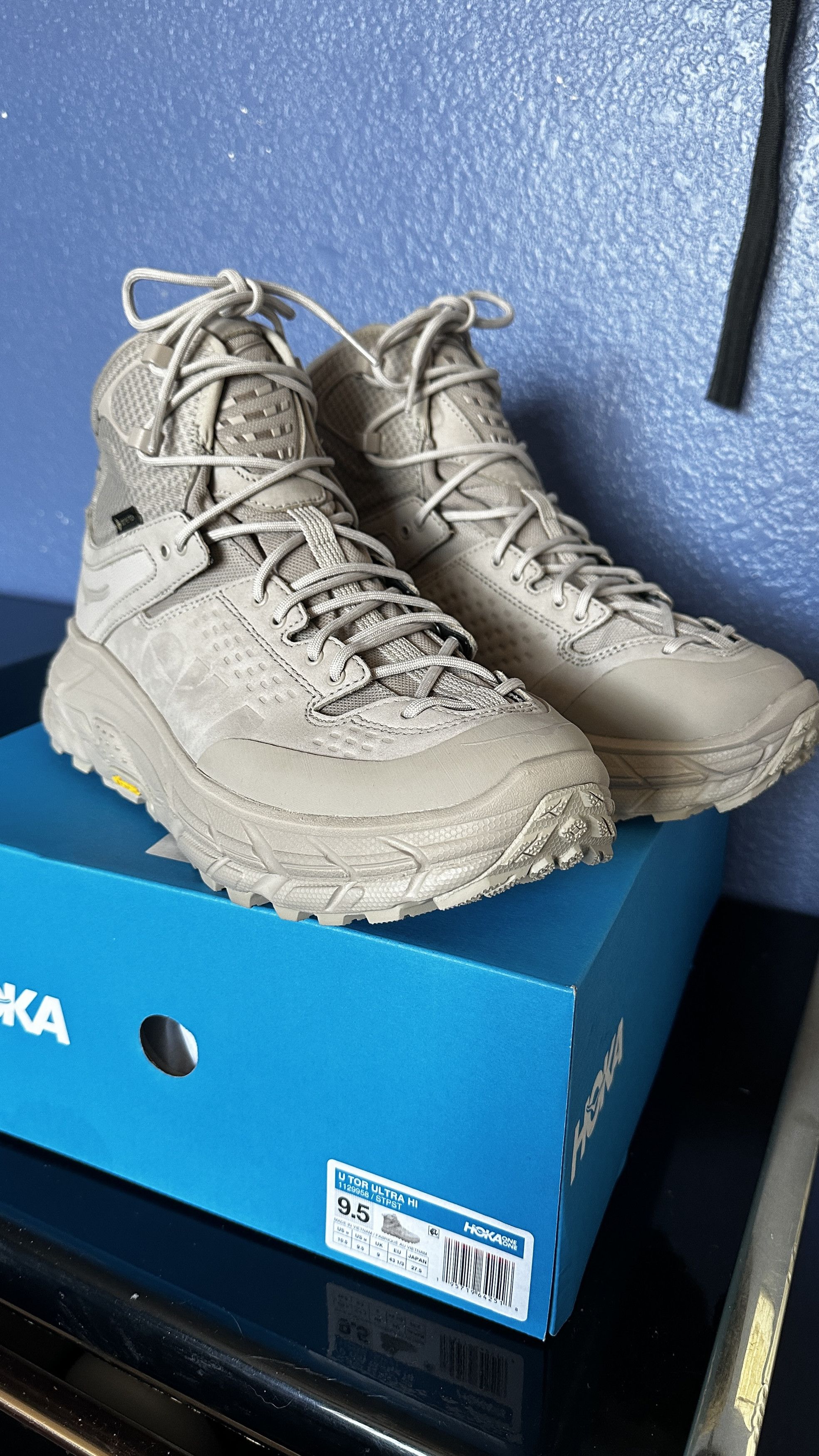 Hoka One One Hoka One One Tor Ultra Hi 2 Gore-Tex Simply Taupe | Grailed