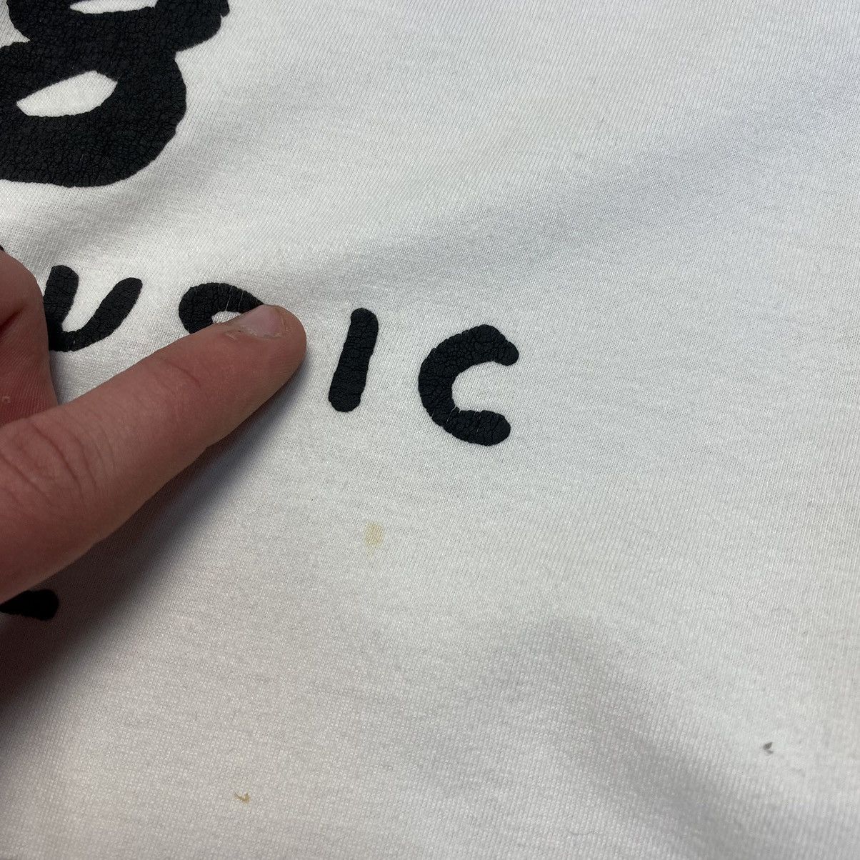 Diesel Designer Diesel Music Big graphic logo luxury tee Size US L / EU 52-54 / 3 - 12 Thumbnail