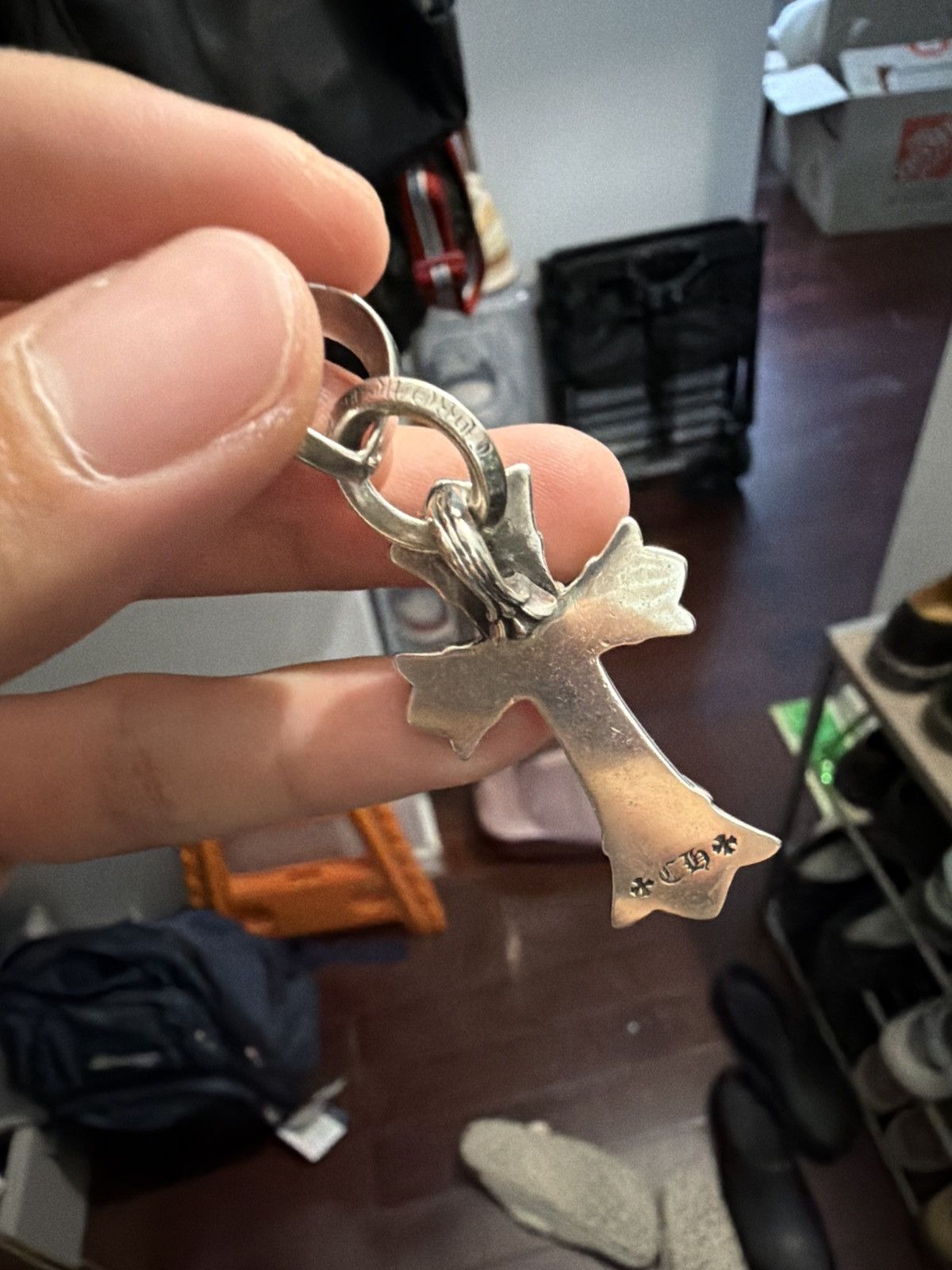 Chrome Hearts chrome hearts double cross pendant Size ONE SIZE - 9 Thumbnail