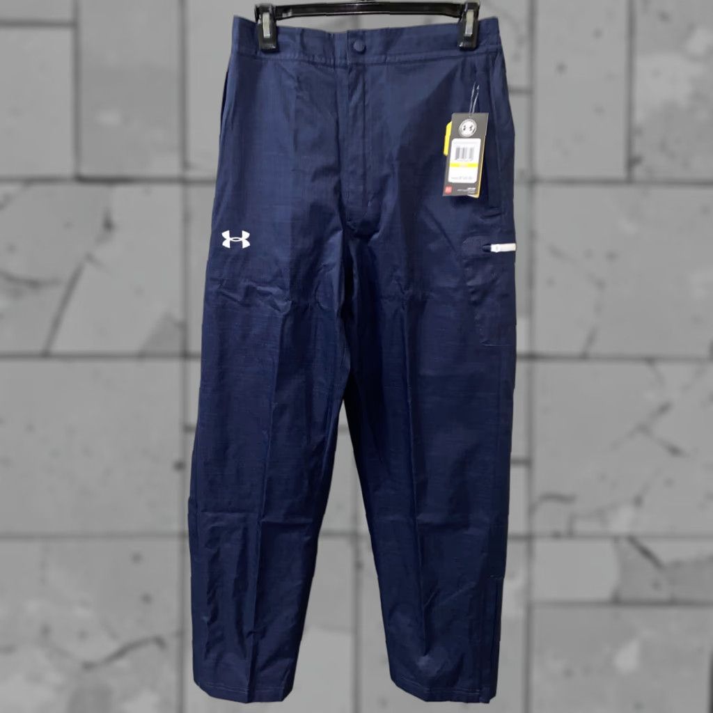 Under Armour Under Armour Mens Blue Polyester Athletic Pants M Regular NWT Pants Men 31.5 In Inseam Athleticwear Size US 31 - 1 Thumbnail