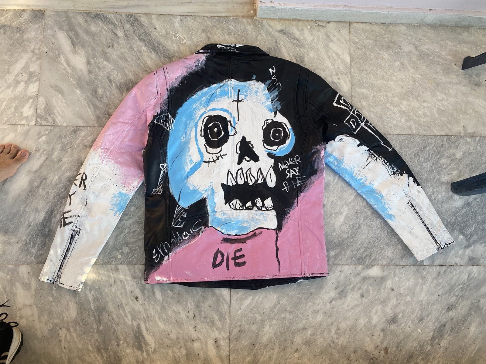 Lil Peep × Vintage Lil peep inspired leather jacket Size US M / EU 48-50 / 2 - 3 Thumbnail