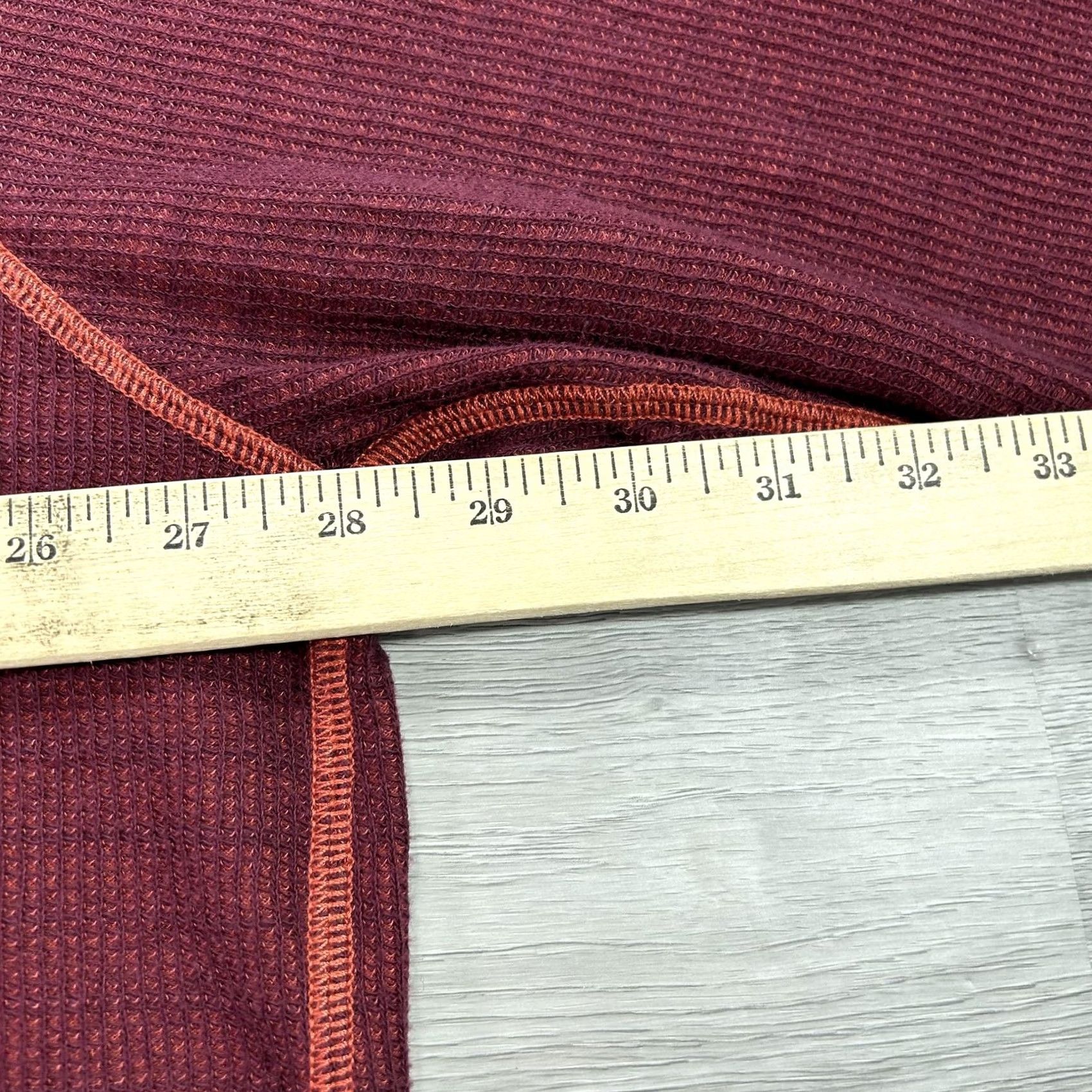 Tommy Bahama Tommy Bahama Sweater Mens 3XL Red Reversible Stripe Thermal Waffle Knit Pullover Size US XXL / EU 58 / 5 - 7 Thumbnail