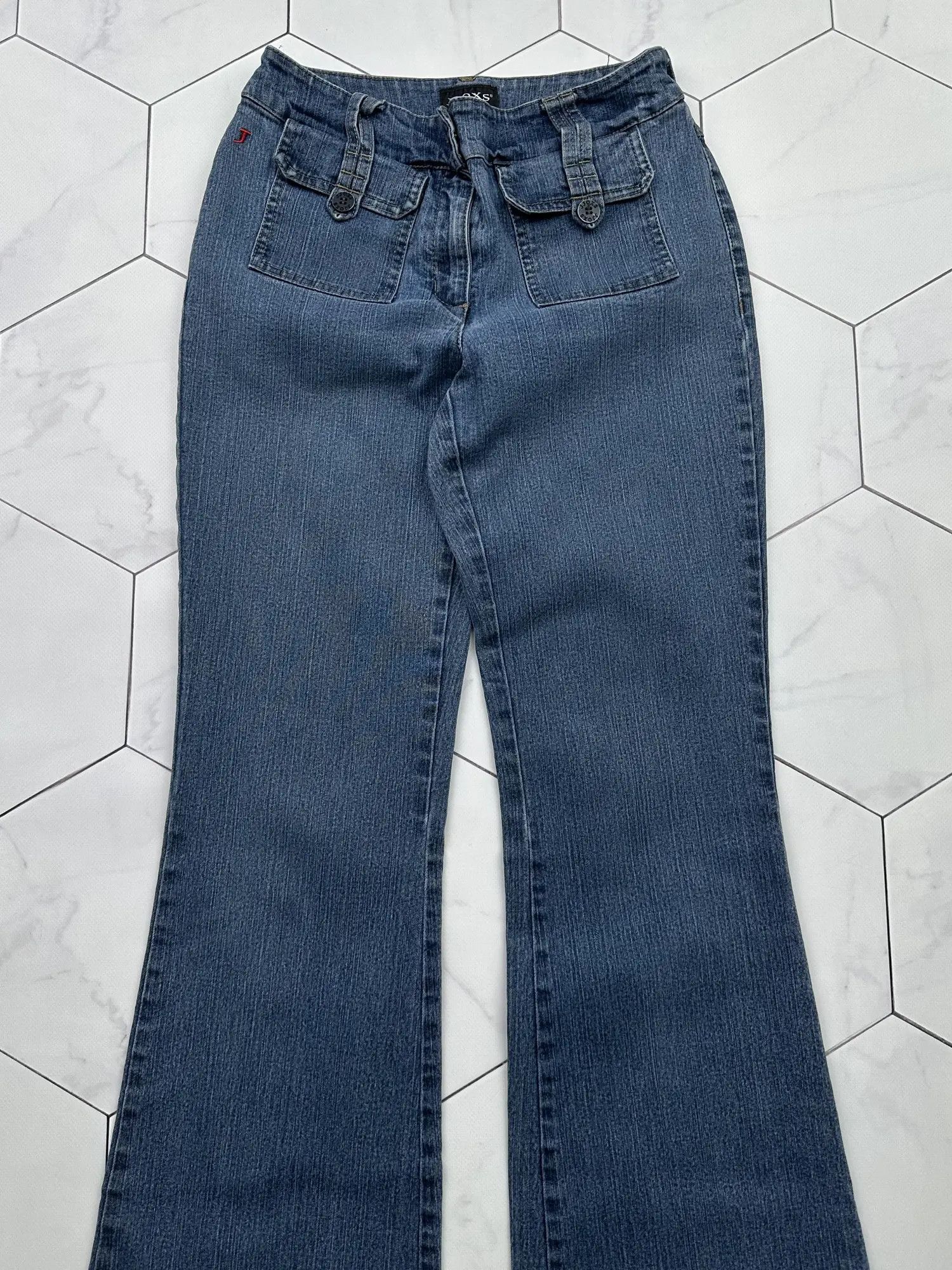 Japanese Brand Vintage Flare Jeans (B596)E2 Size 25" / US 0 / IT 36 - 2 Thumbnail