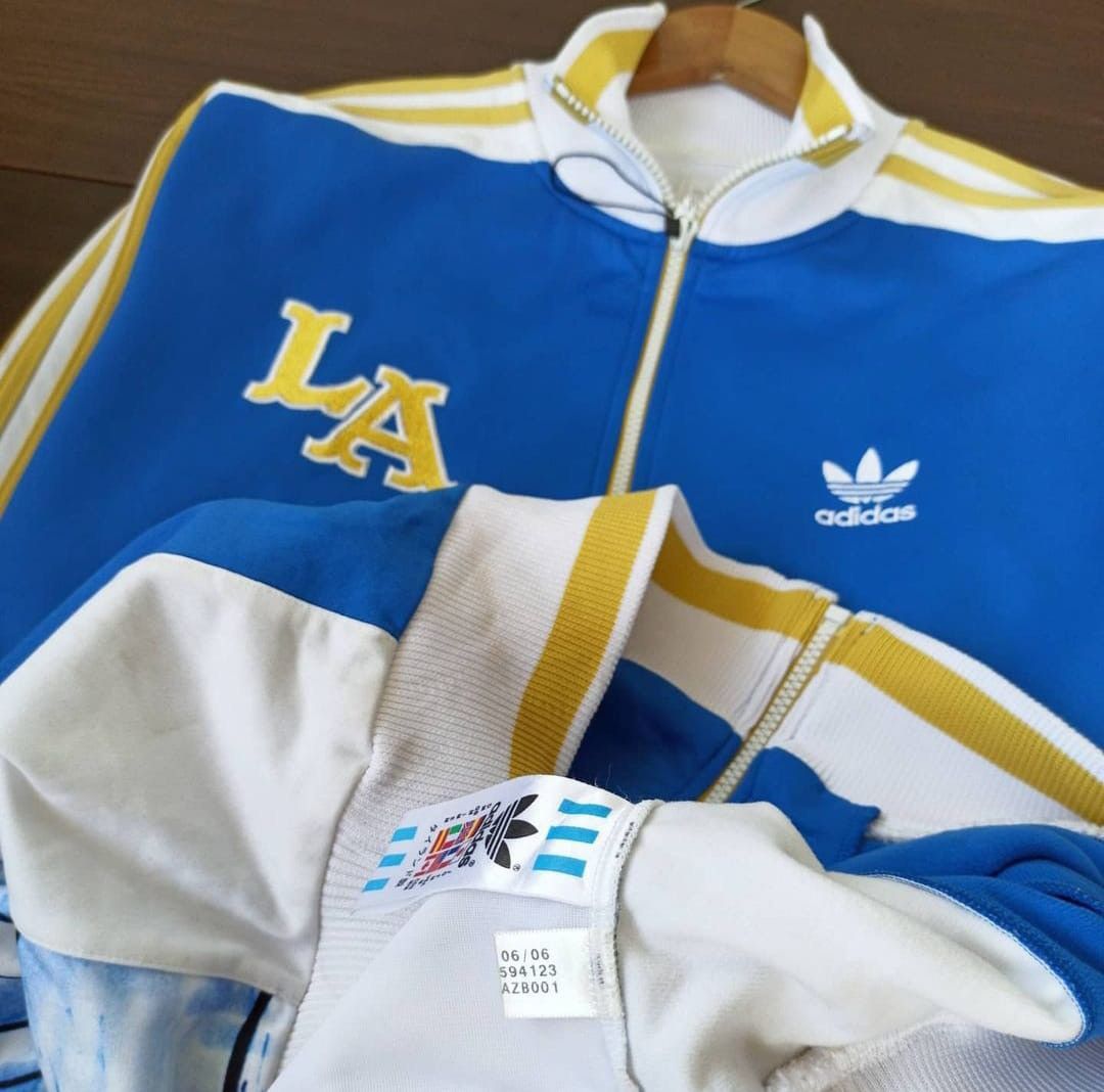 Vintage Adidas Los angeles city series tracktop jacket Size US XL / EU 56 / 4 - 4 Thumbnail