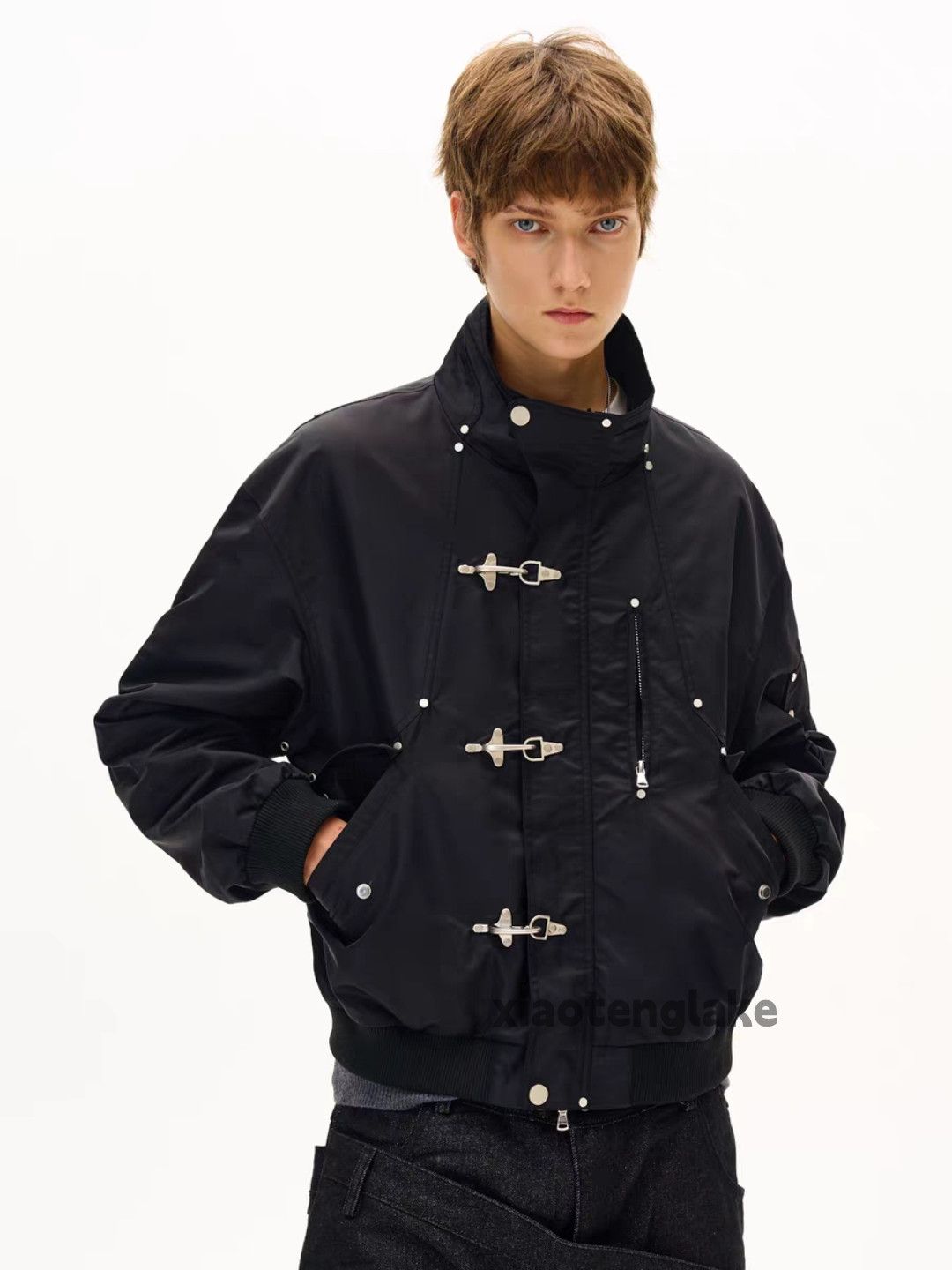Vintage Utility skate hiphop outdoor sports tactical cargo jacket Size US XL / EU 56 / 4 - 10 Thumbnail
