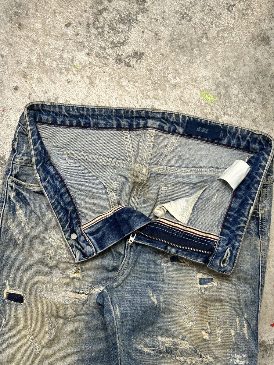 CLOSED × Marithe + Francois Girbaud Closed Ripped Jeans Blush Denim Size 28" / US 6 / IT 42 - 8 Thumbnail