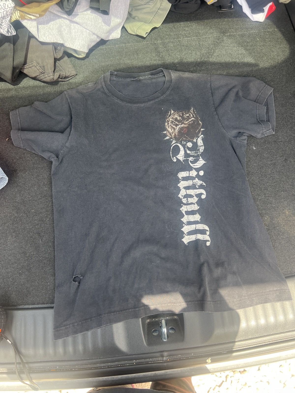 Other × Vintage Pitbull tee nice graphic faded Size US M / EU 48-50 / 2 - 2 Thumbnail