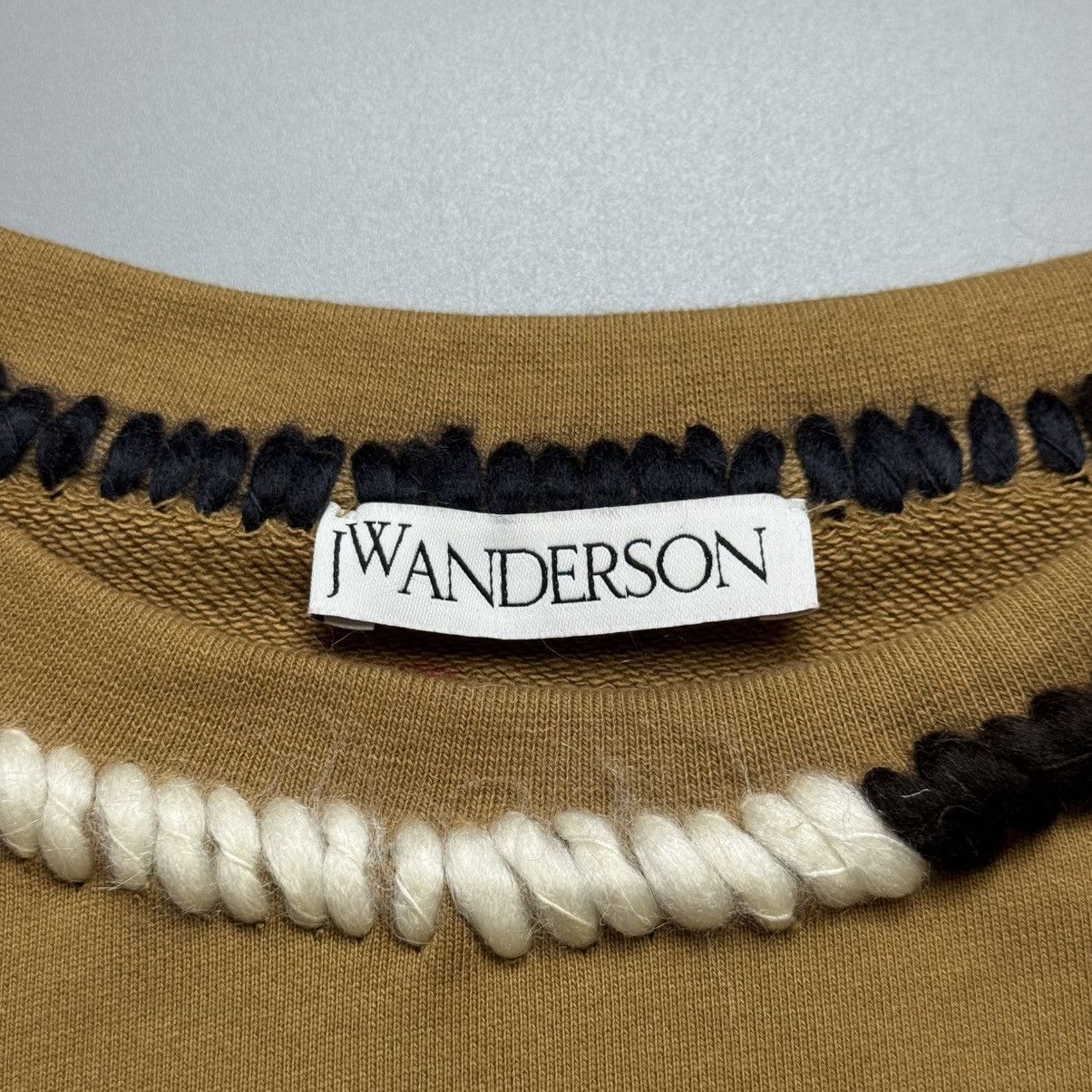 JW Anderson JW Anderson - Asymmetric Contrast Stitch Sweatshirt Size M / US 6-8 / IT 42-44 - 8 Thumbnail
