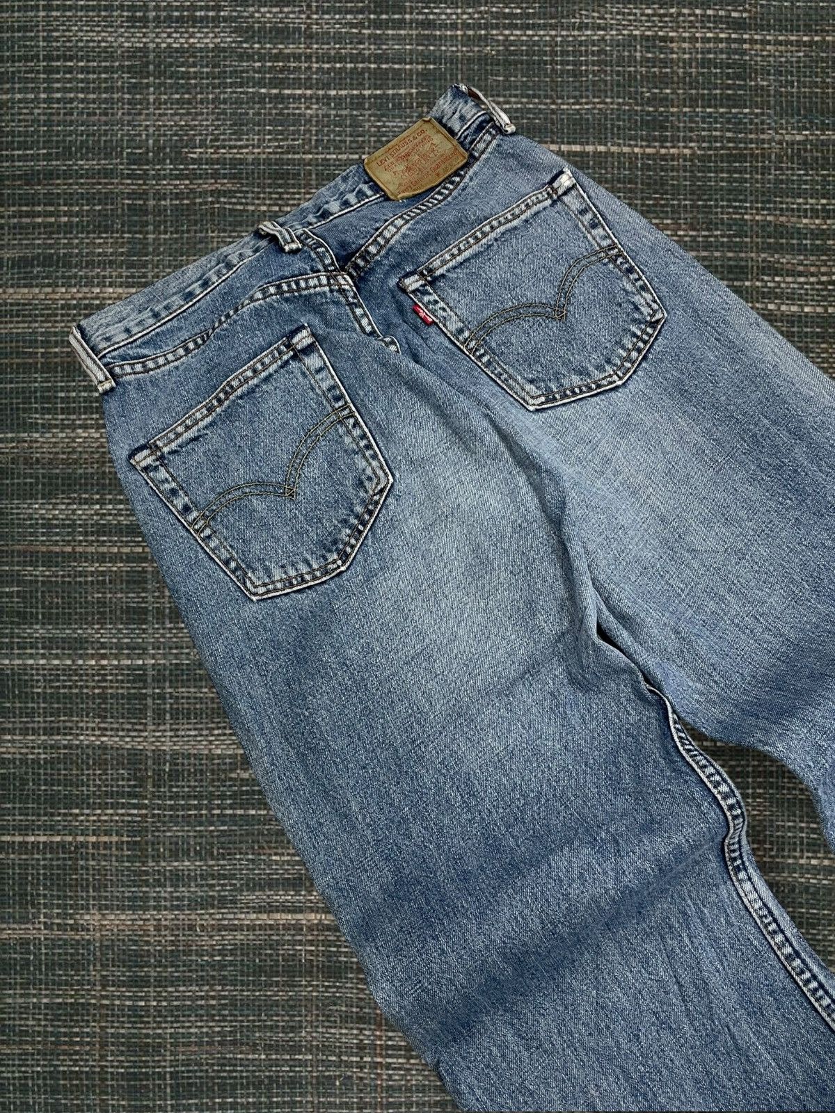 Levi's Vintage Clothing Vintage 1990s Original Designer Levis 504 Distressed Denim Size US 26 / EU 42 - 14 Thumbnail