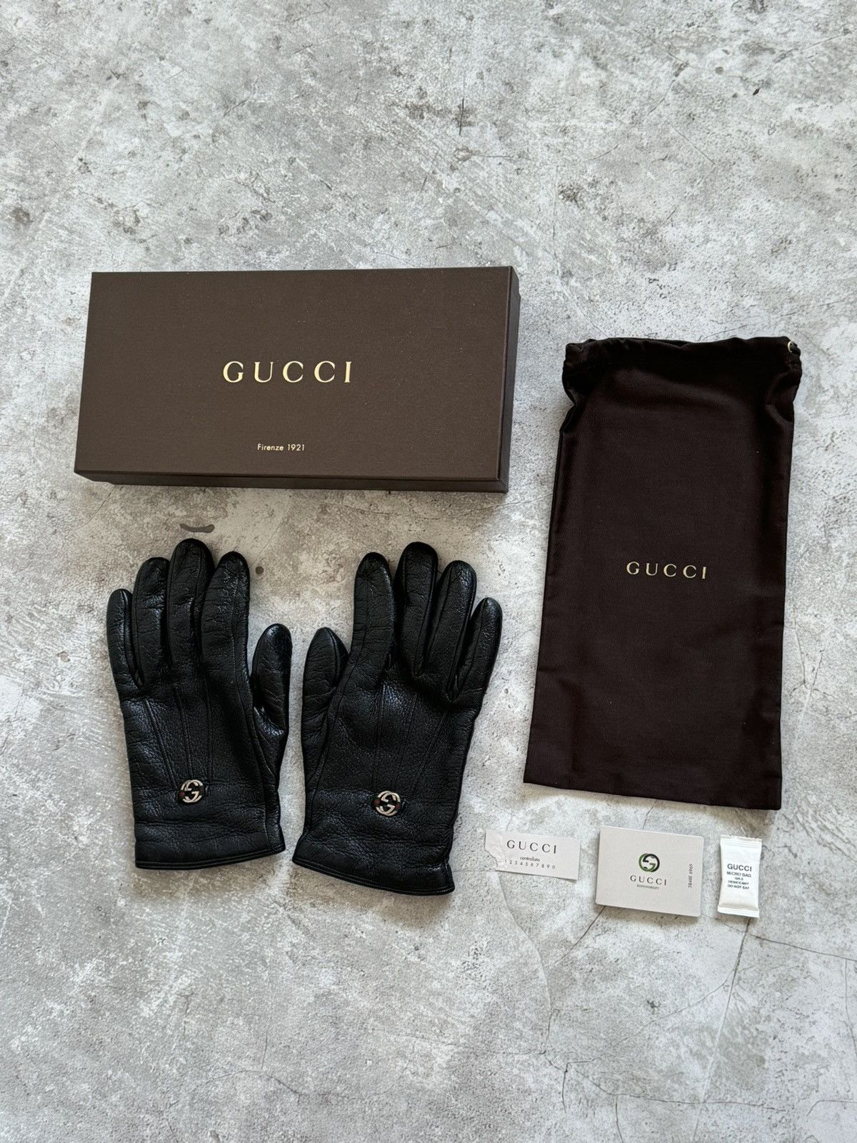 Adidas × Gucci Gucci x Adidas leather gloves | Grailed