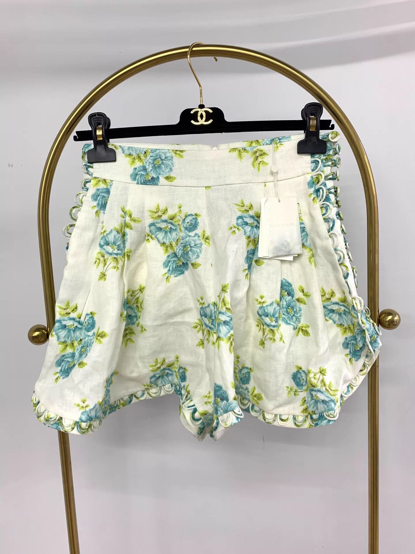 Zimmermann Zimmermann Runway Blue Print Top & Short Set Size 1 Size S / US 4 / IT 40 - 5 Thumbnail