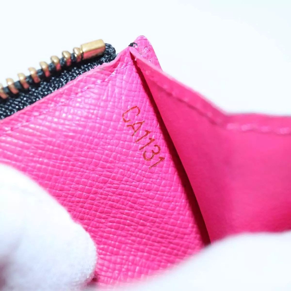 Louis Vuitton LOUIS VUITTON Multicolor Pochette ClesNM Coin Purse Black Size ONE SIZE - 6 Thumbnail