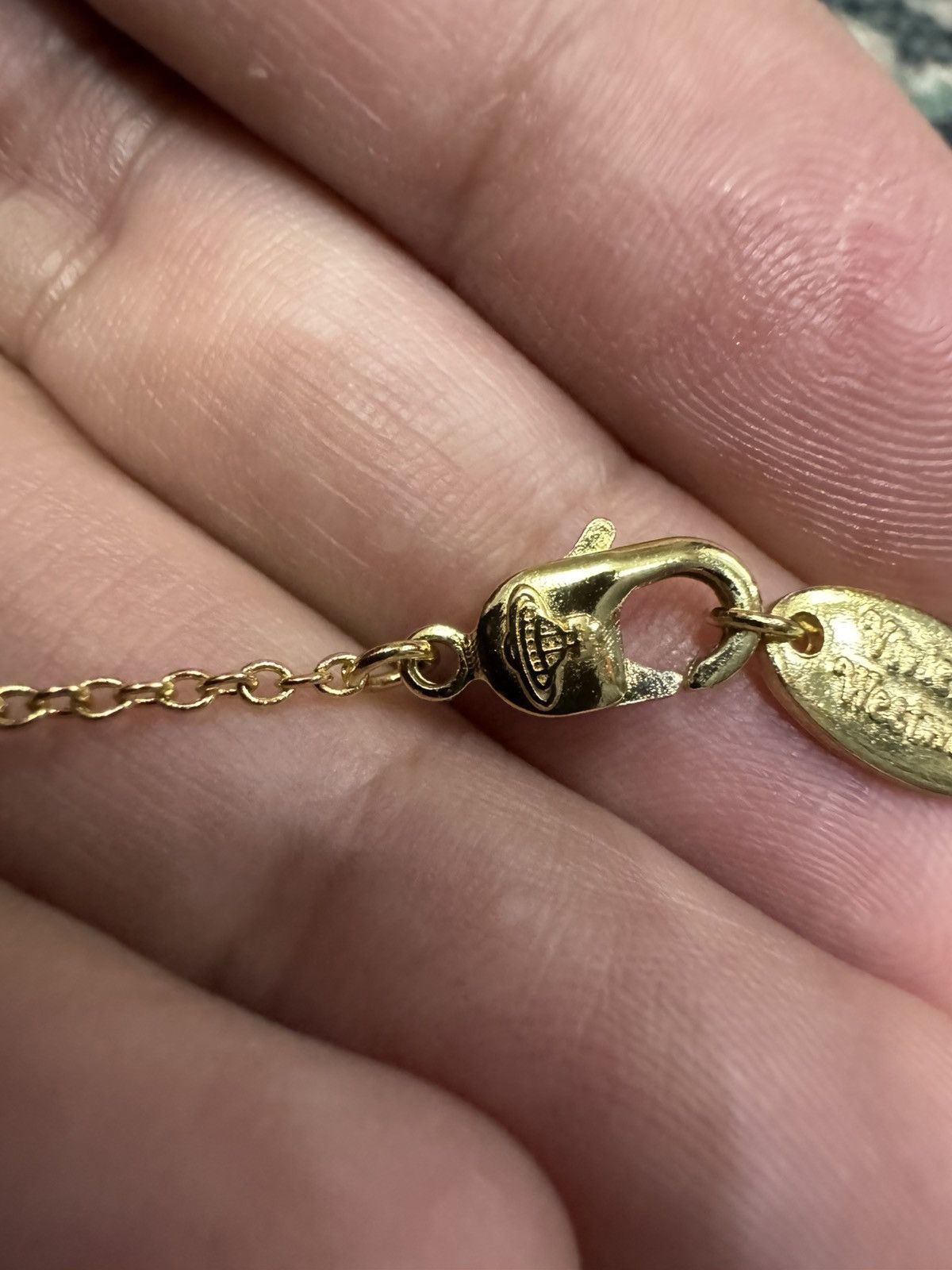 Vintage VINTAGE VIVIENNE WESTWOOD ORB METAL PENDANT NECKLACE Size ONE SIZE - 3 Thumbnail