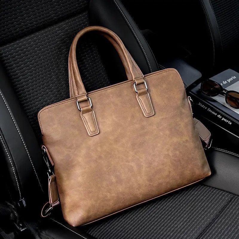 Japanese Brand × Leather Soft Leather Briefcases Size ONE SIZE - 3 Thumbnail