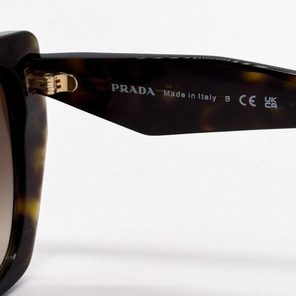 Prada NEW PRADA SUNGLASSES PR19ZSF 2AU6S1, PR 19ZSF 2AU6S1 HAVANA Size ONE SIZE - 9 Thumbnail