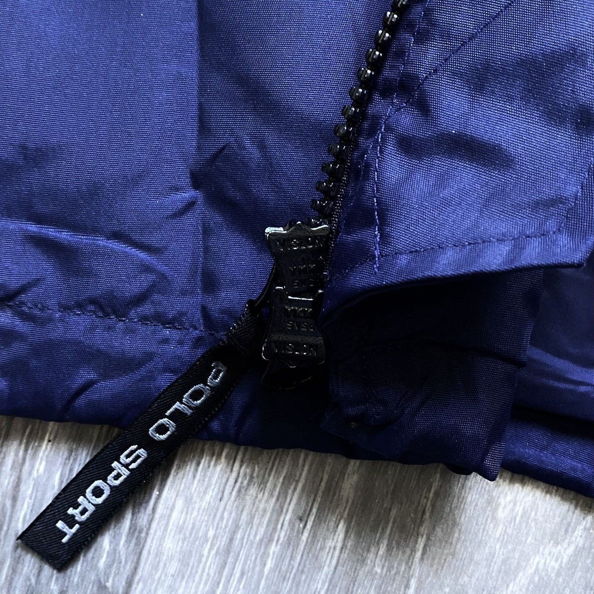 Polo Ralph Lauren Polo Sport Ralph Lauren Shimmer Navy Nylon Jacket Adjustable Size US L / EU 52-54 / 3 - 15 Thumbnail