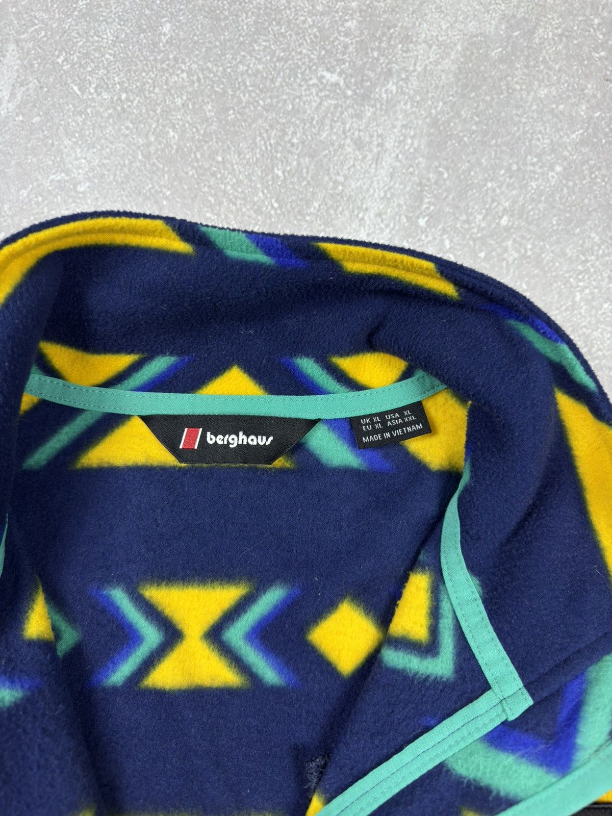 Berghaus Berghaus Prism Print Trango Half Fleece 1/4 Zip Outdoor Size US XL / EU 56 / 4 - 8 Thumbnail